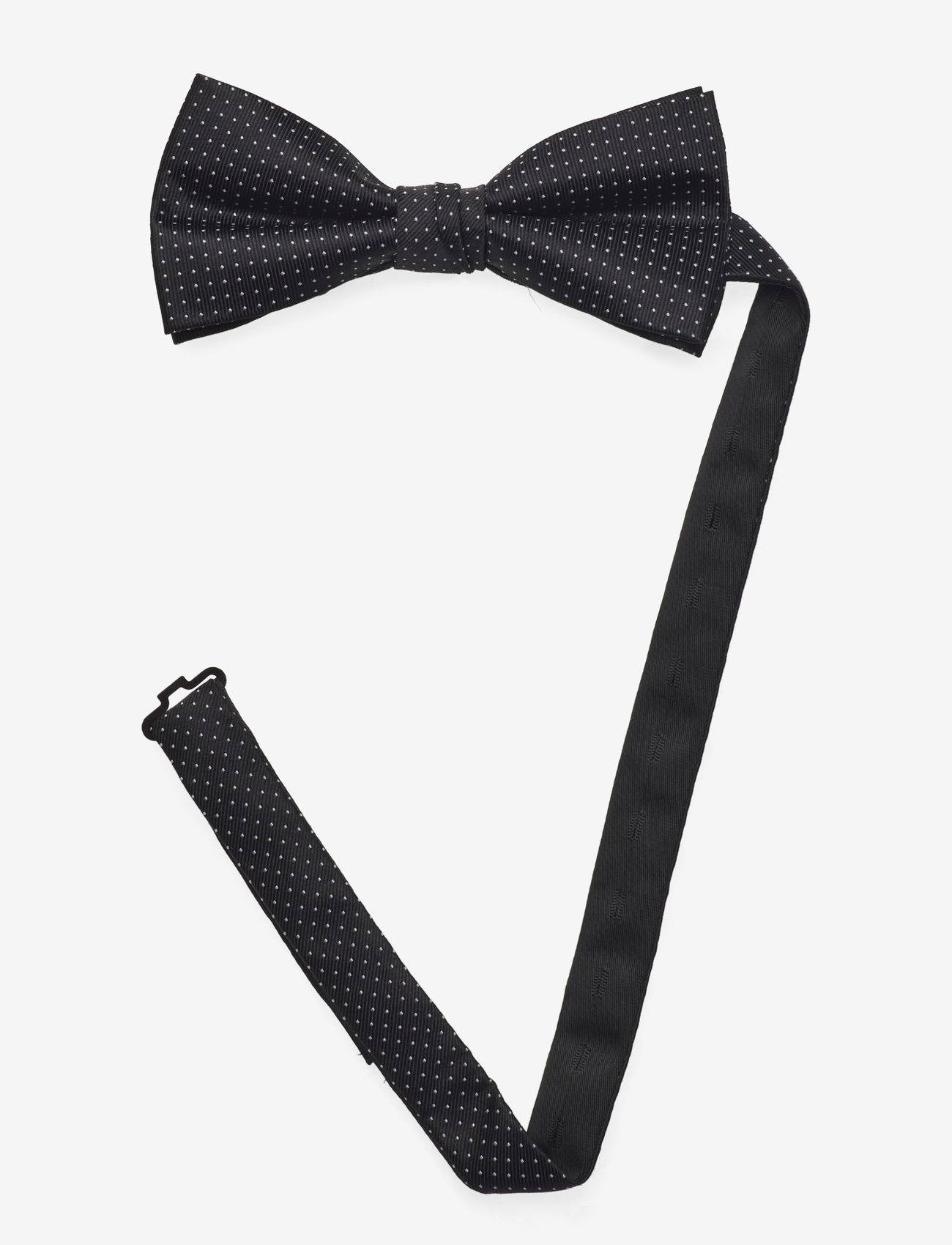 Lindbergh Black - Polyester bow tie with dotsPolyester bow tie with dots - butterflies - black - 3