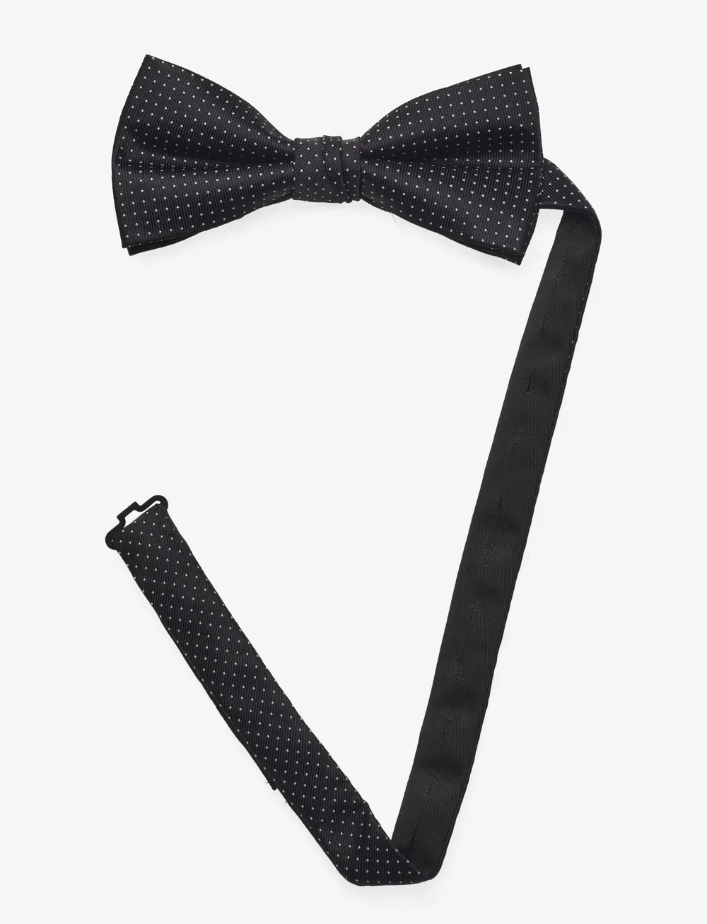 Lindbergh Black - Polyester bow tie with dotsPolyester bow tie with dots - flugor - black - 3