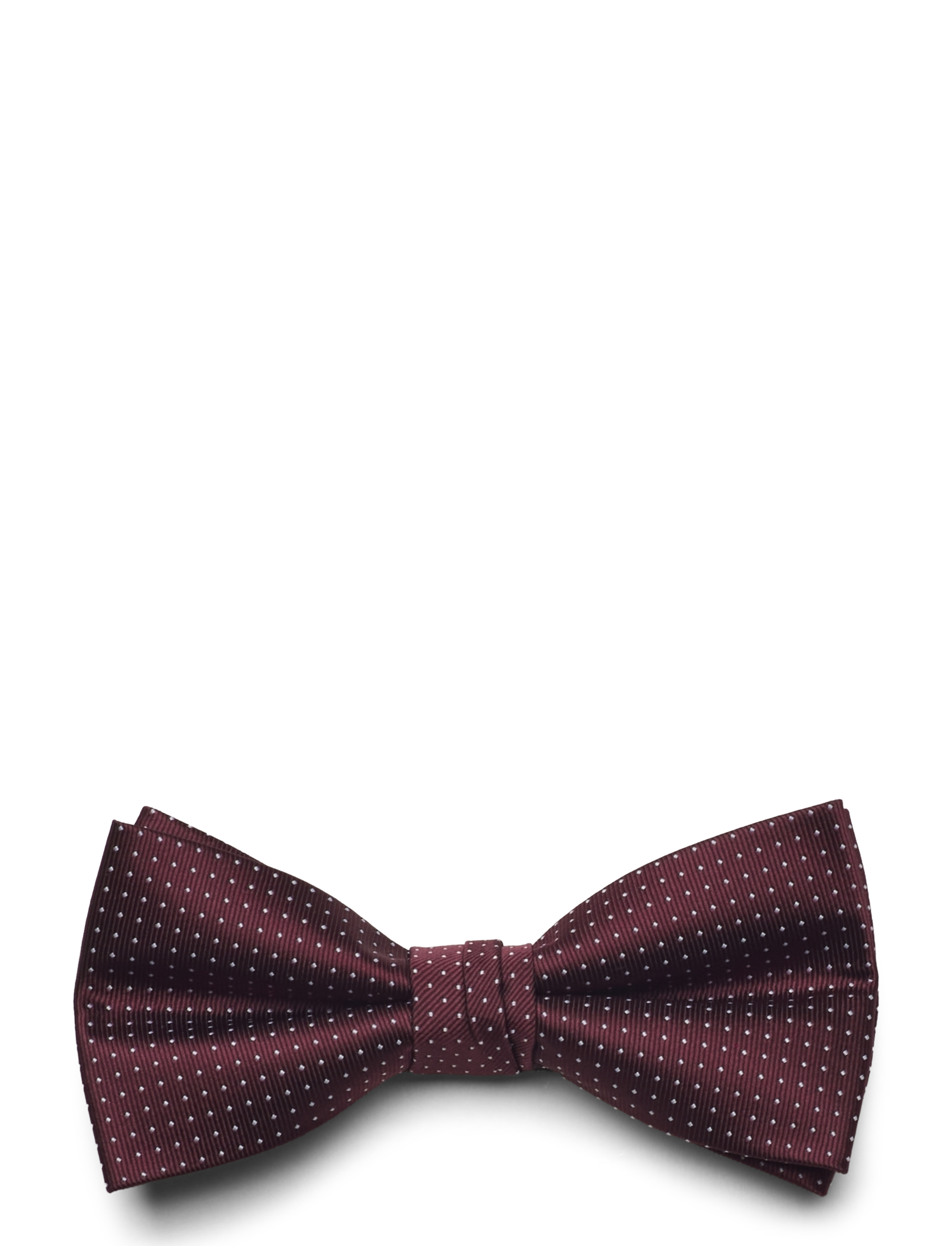 Lindbergh Black - Polyester bow tie with dotsPolyester bow tie with dots - die niedrigsten preise - bordeaux - 2