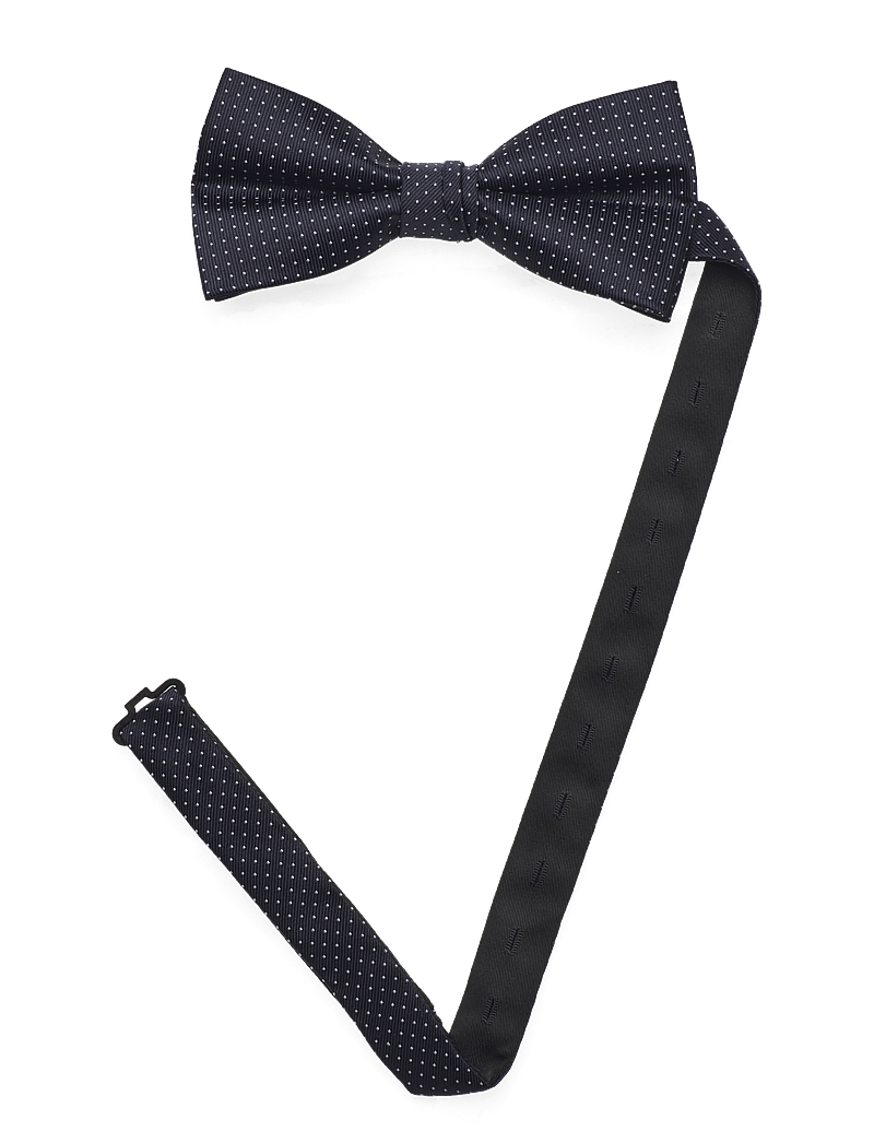 Lindbergh Black - Polyester bow tie with dotsPolyester bow tie with dots - fliegen - navy - 3