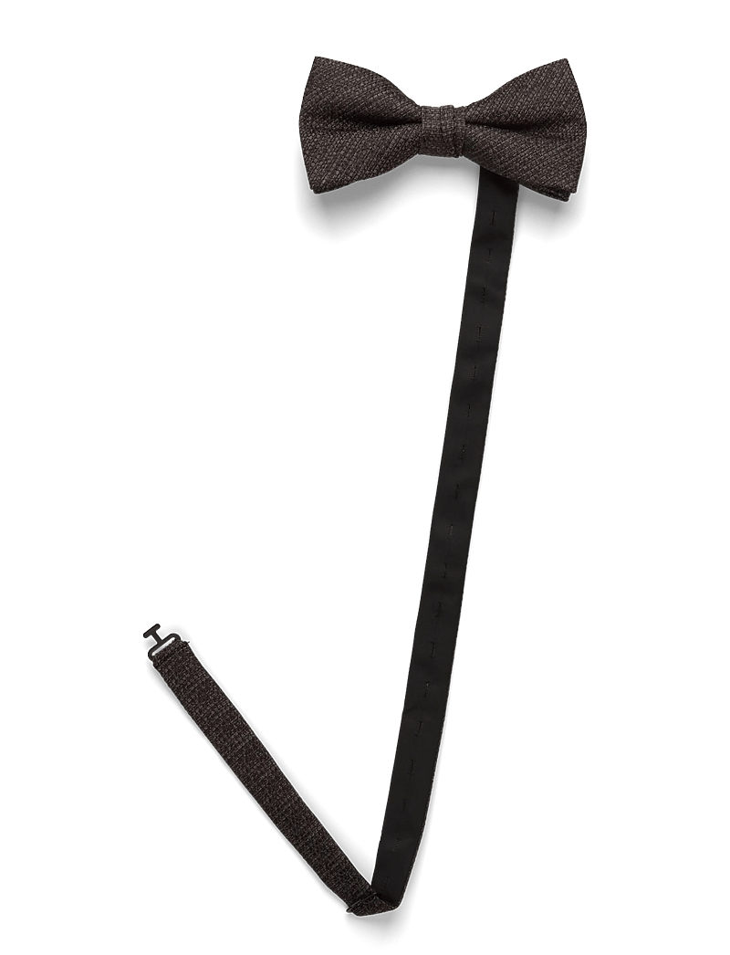 Lindbergh Black - Structured bow tie - fliegen - brown - 1