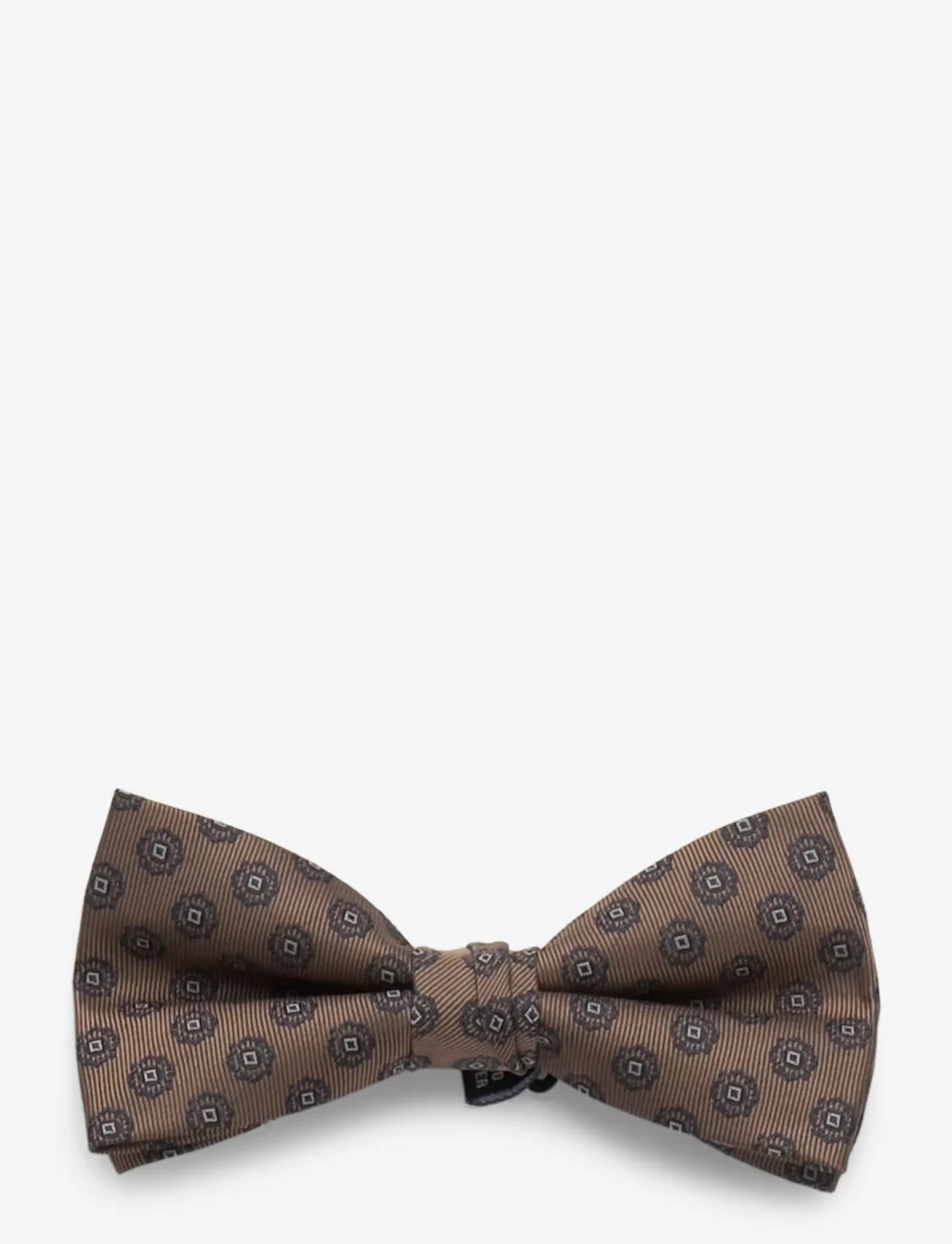 Lindbergh Black - Bow tie with pattern - bow ties - brown - 1