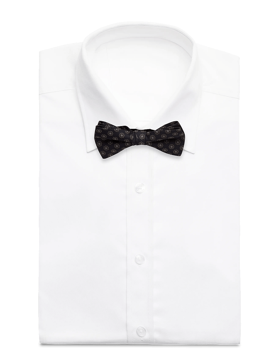 Lindbergh Black - Bow tie with pattern - kikilipsud - navy - 0