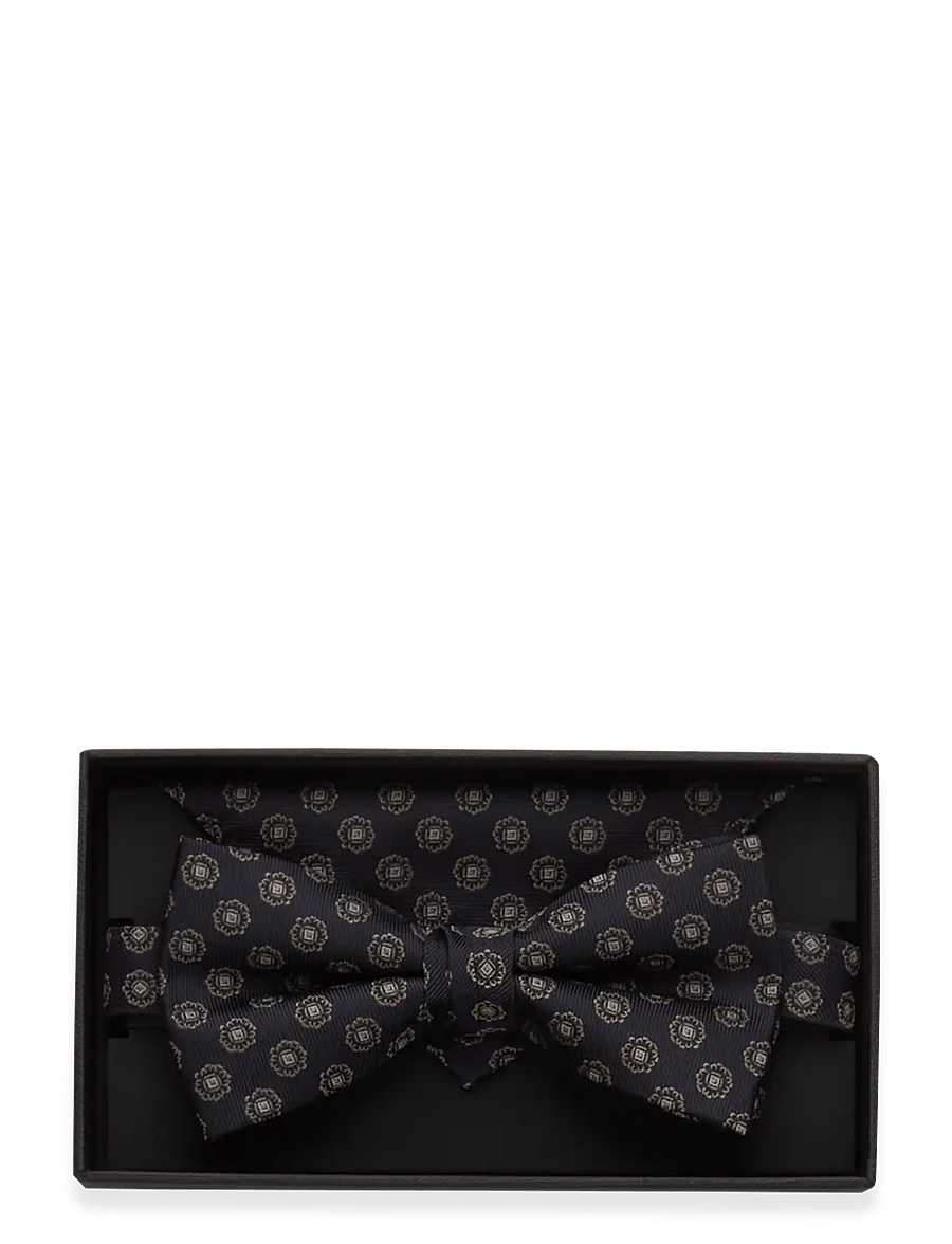 Lindbergh Black - Bow tie with pattern - kikilipsud - navy - 3