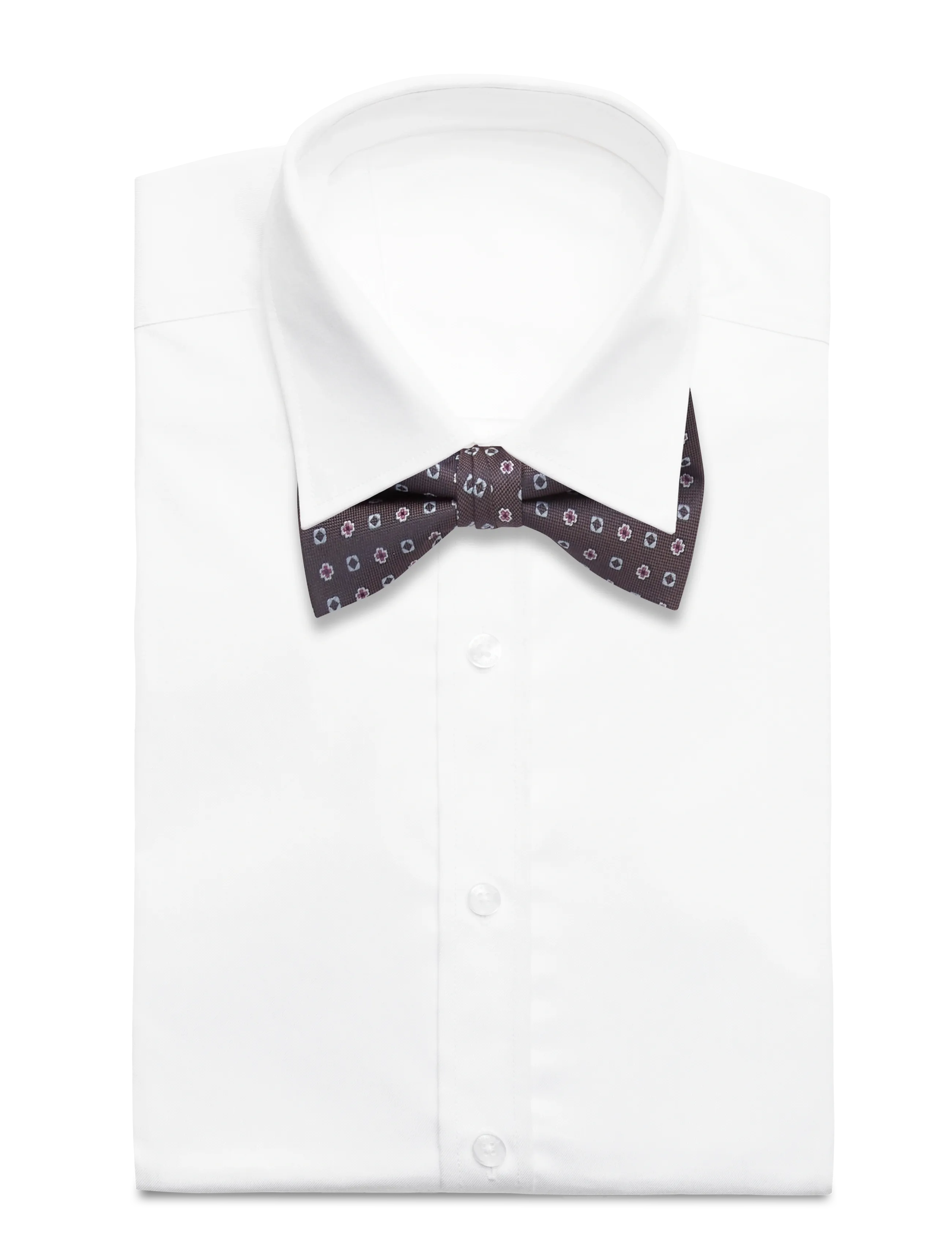 Lindbergh Black - Mini pattern bow tie - lowest prices - brown - 2