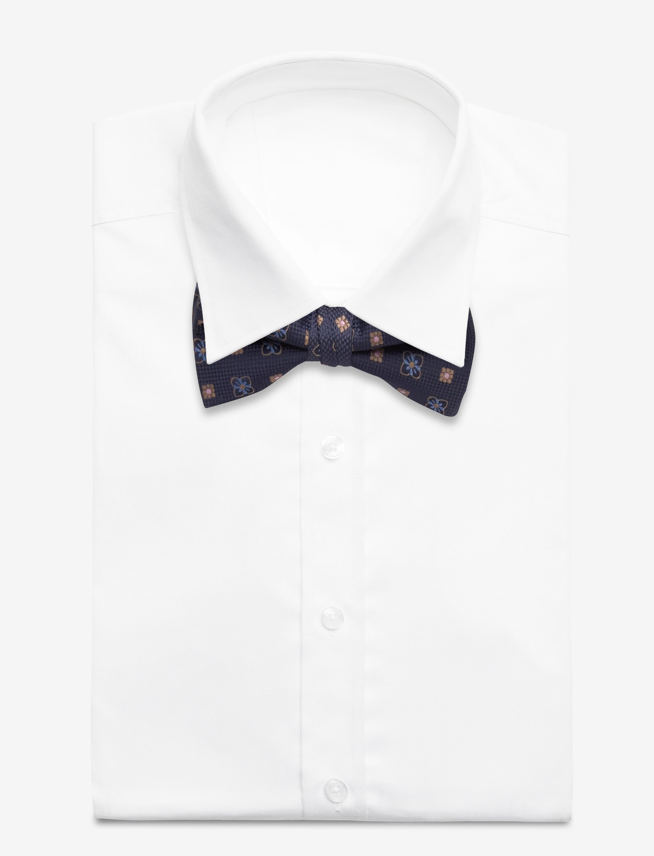 Lindbergh Black - Flower pattern bow tie - die niedrigsten preise - navy - 2