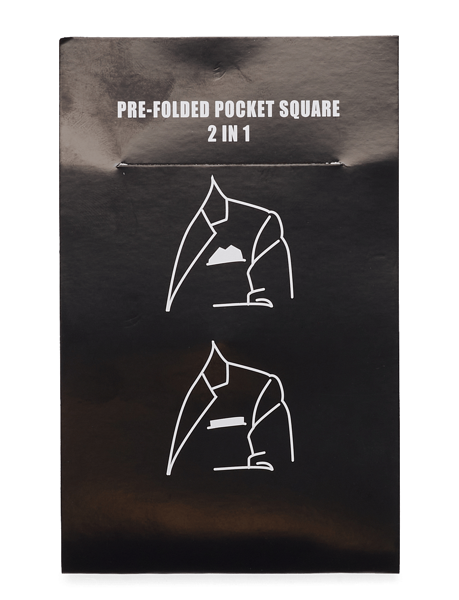 Lindbergh Black - Prefold hankie - white - 2