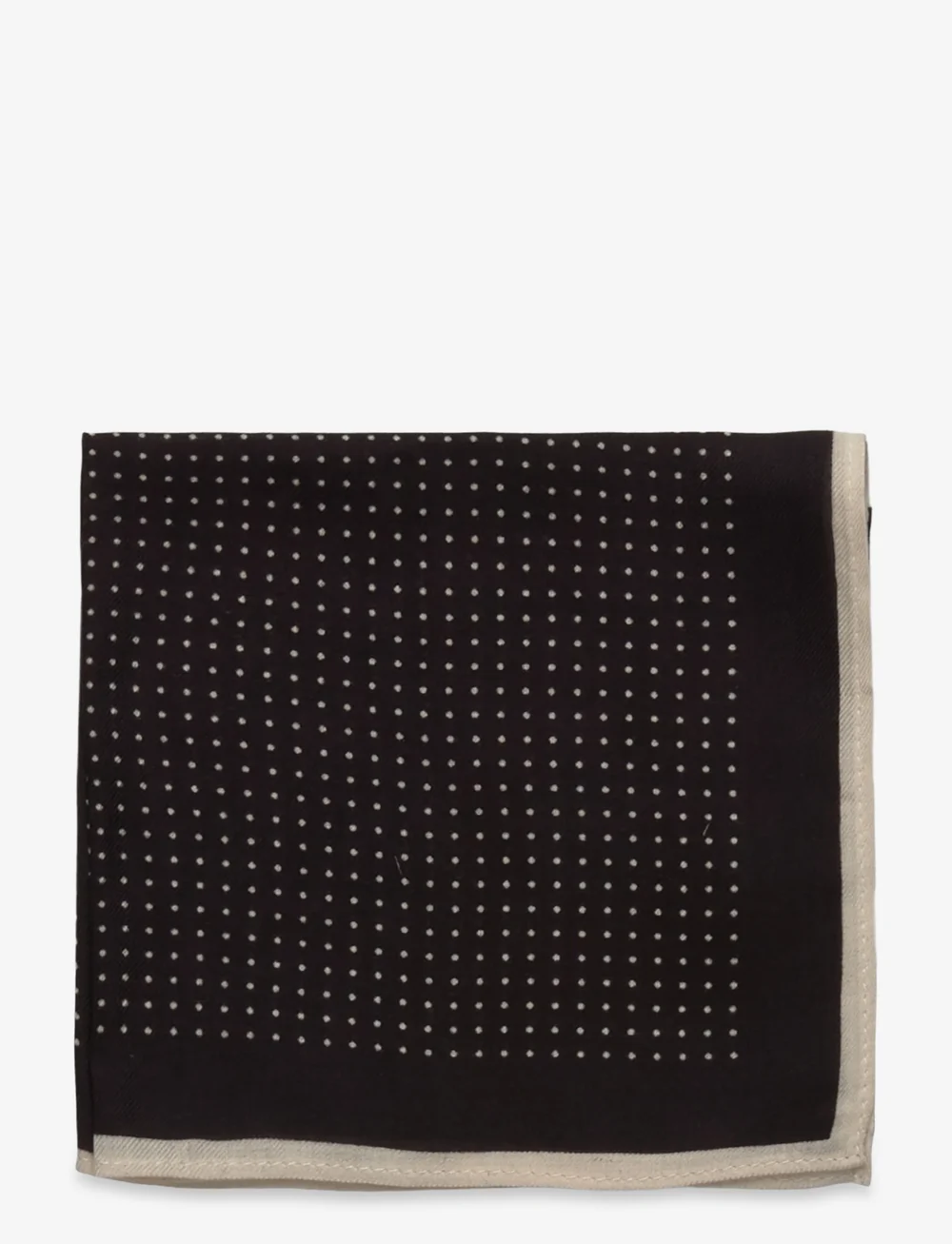 Lindbergh Black - Hankie with dots - pocket squares - black - 0