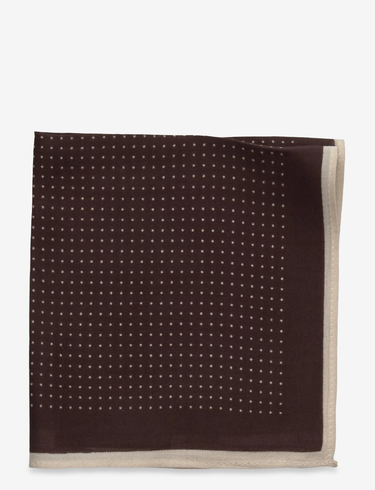 Lindbergh Black - Hankie with dots - taskuliinat - brown - 0