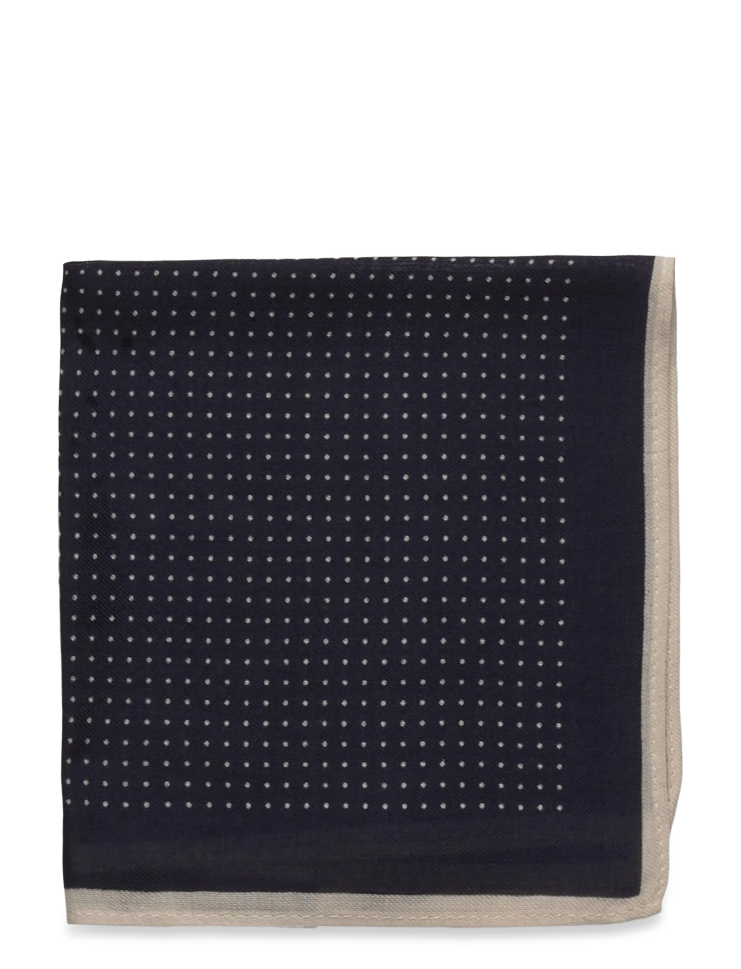 Lindbergh Black Hankie With Dots, One Size, Navy, Tilbehør > Lommeklude, Herre