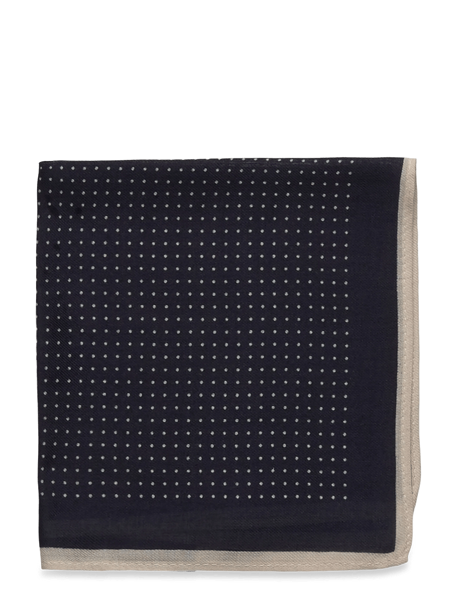 Lindbergh Black - Hankie with dots - einstecktücher - navy - 0