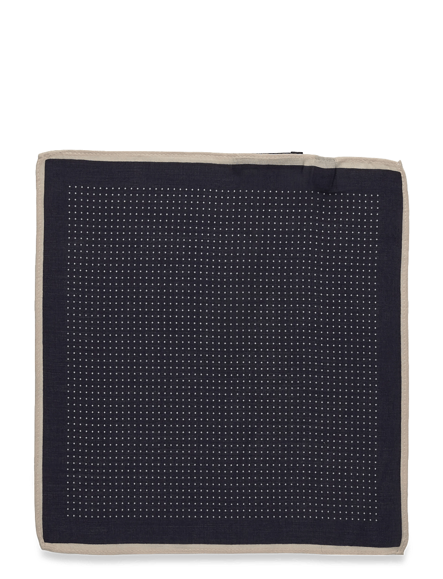 Lindbergh Black - Hankie with dots - einstecktücher - navy - 1