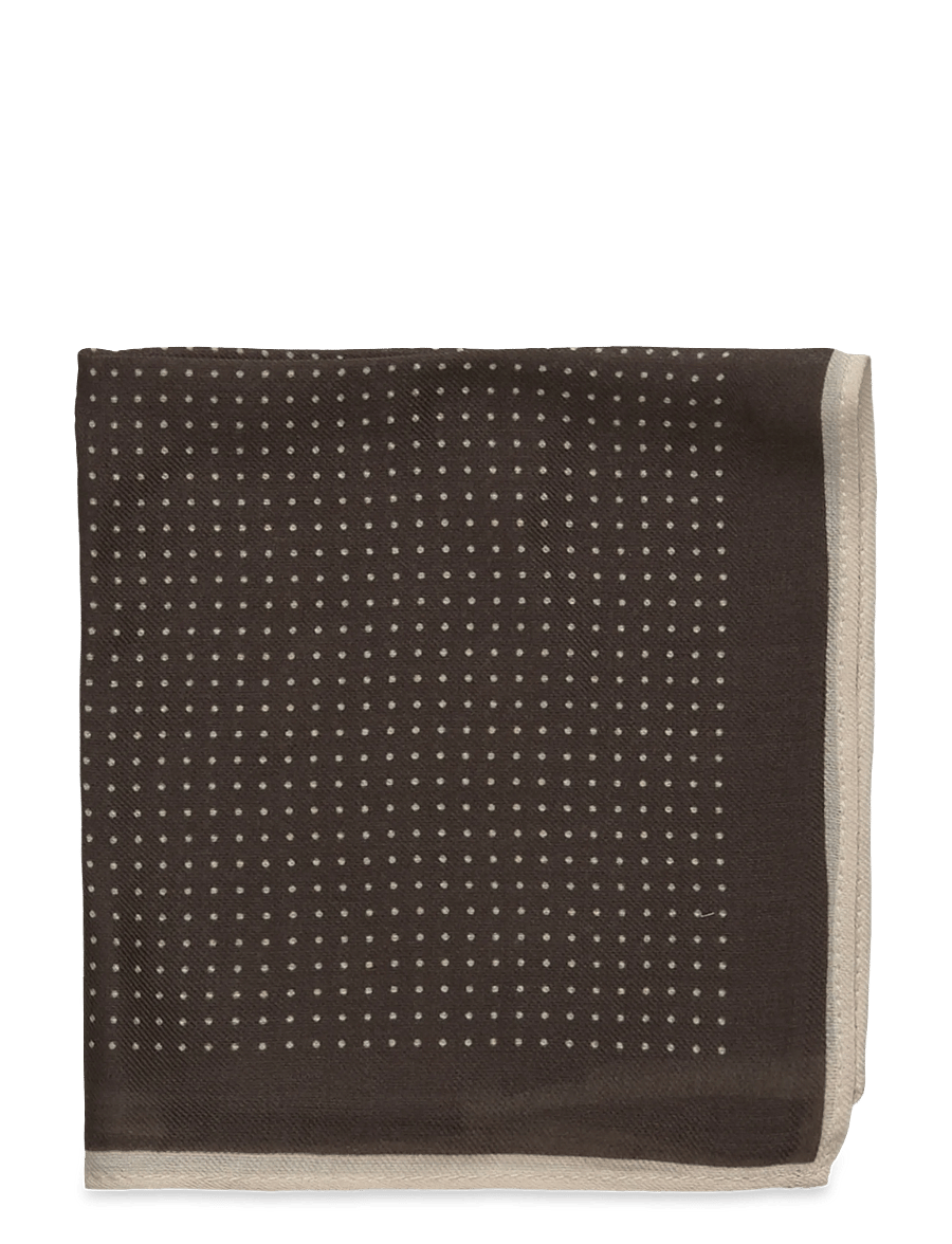 Lindbergh Black - Hankie with dots - einstecktücher - olive - 0