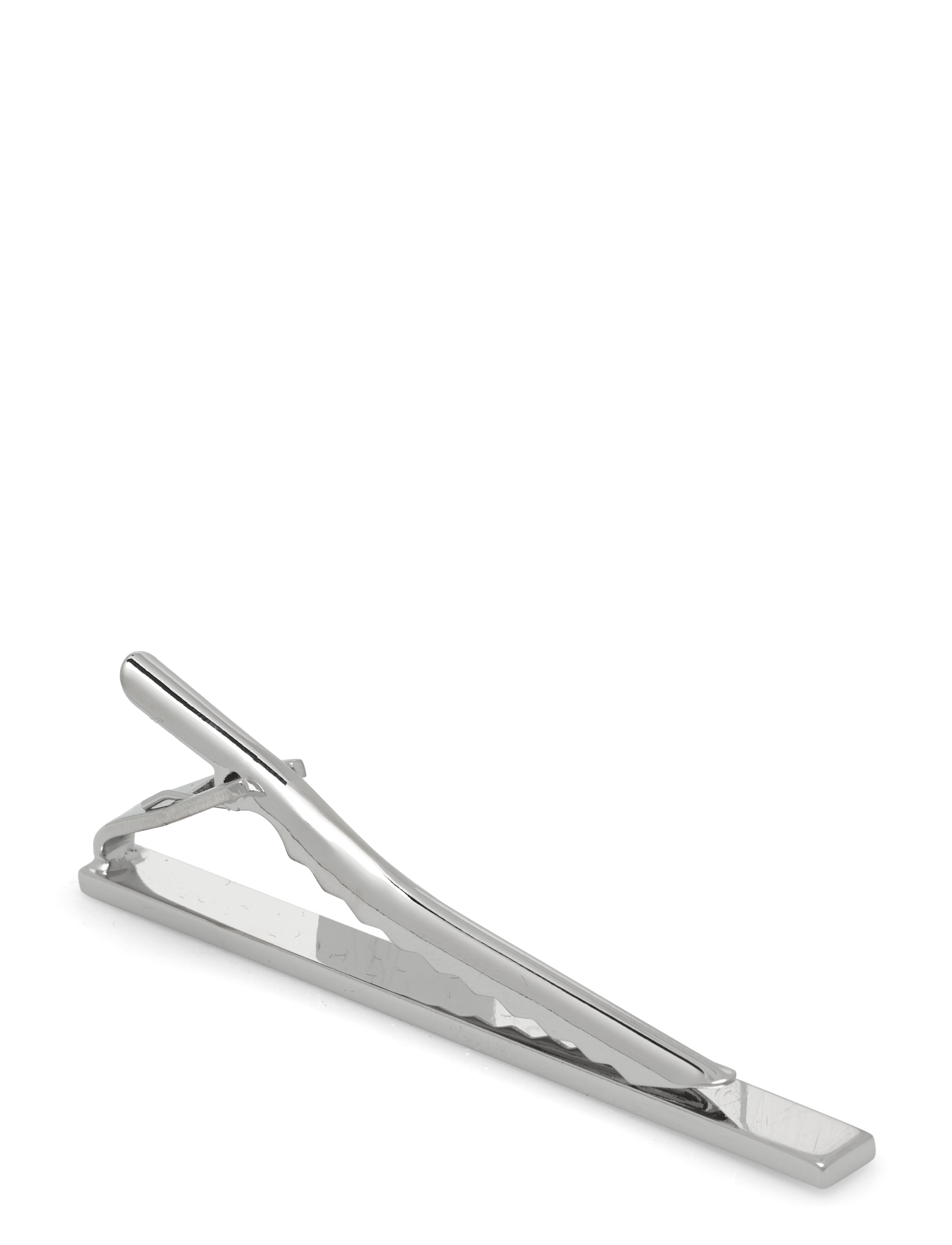 Lindbergh Black - Tie clip long - silver - 1