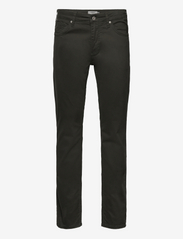 Lindbergh Black - 1927: Cashmere touch pants - tapered jeans - army - 0