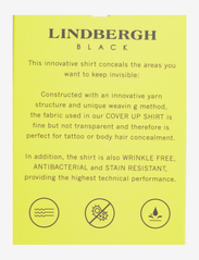 Lindbergh Black - Technical concealer shirt L/S - peruskauluspaidat - white - 3