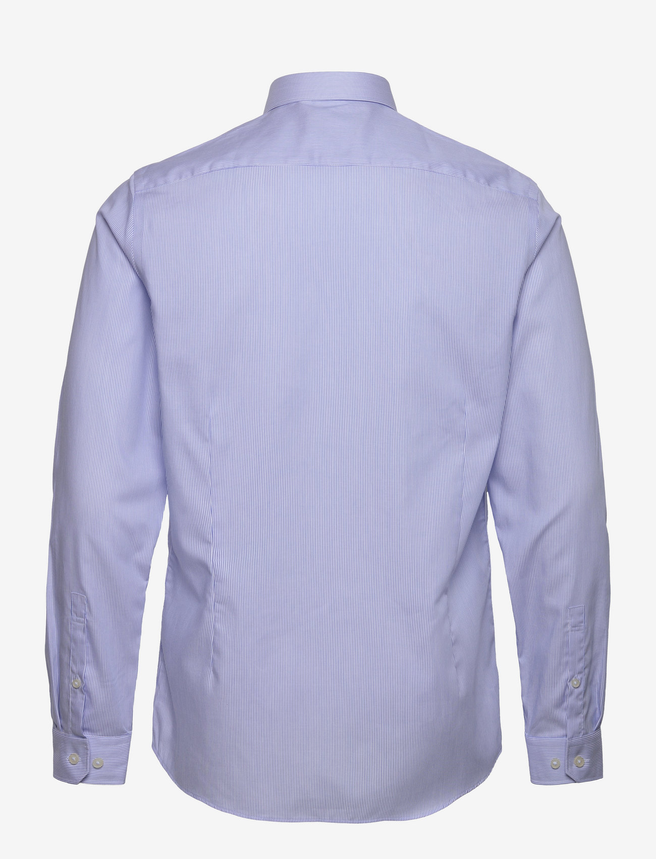 Lindbergh Black - Technical striped shirt L/S - business skjortor - light blue - 1
