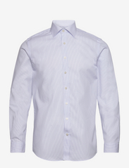 Technical striped shirt L/S - WHITE