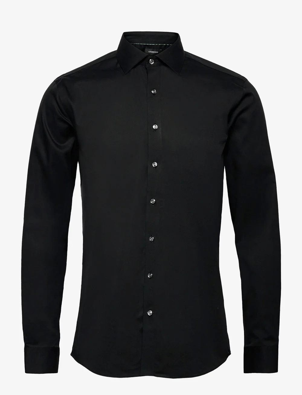 Lindbergh Black - Technical :Cut away collar, tailor - formelle skjorter - black - 1