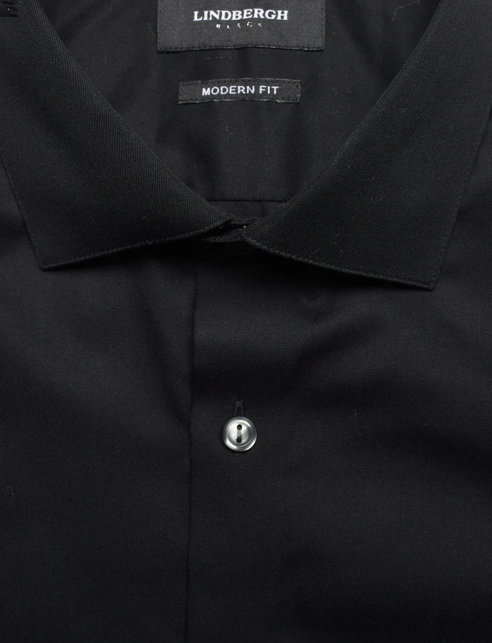 Lindbergh Black - Technical :Cut away collar, tailor - formelle skjorter - black - 3