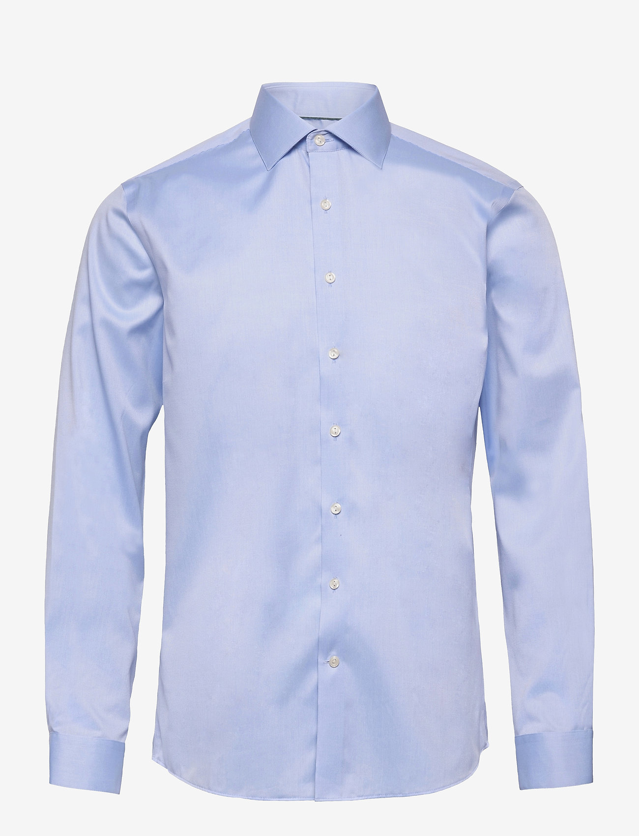 Lindbergh Black - Plain fine twill shirt, WF LS - laisvalaikio marškiniai - light blue - 0