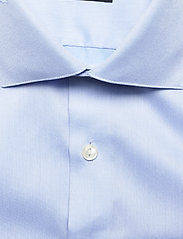 Lindbergh Black - Plain fine twill shirt, WF LS - basic shirts - light blue - 3