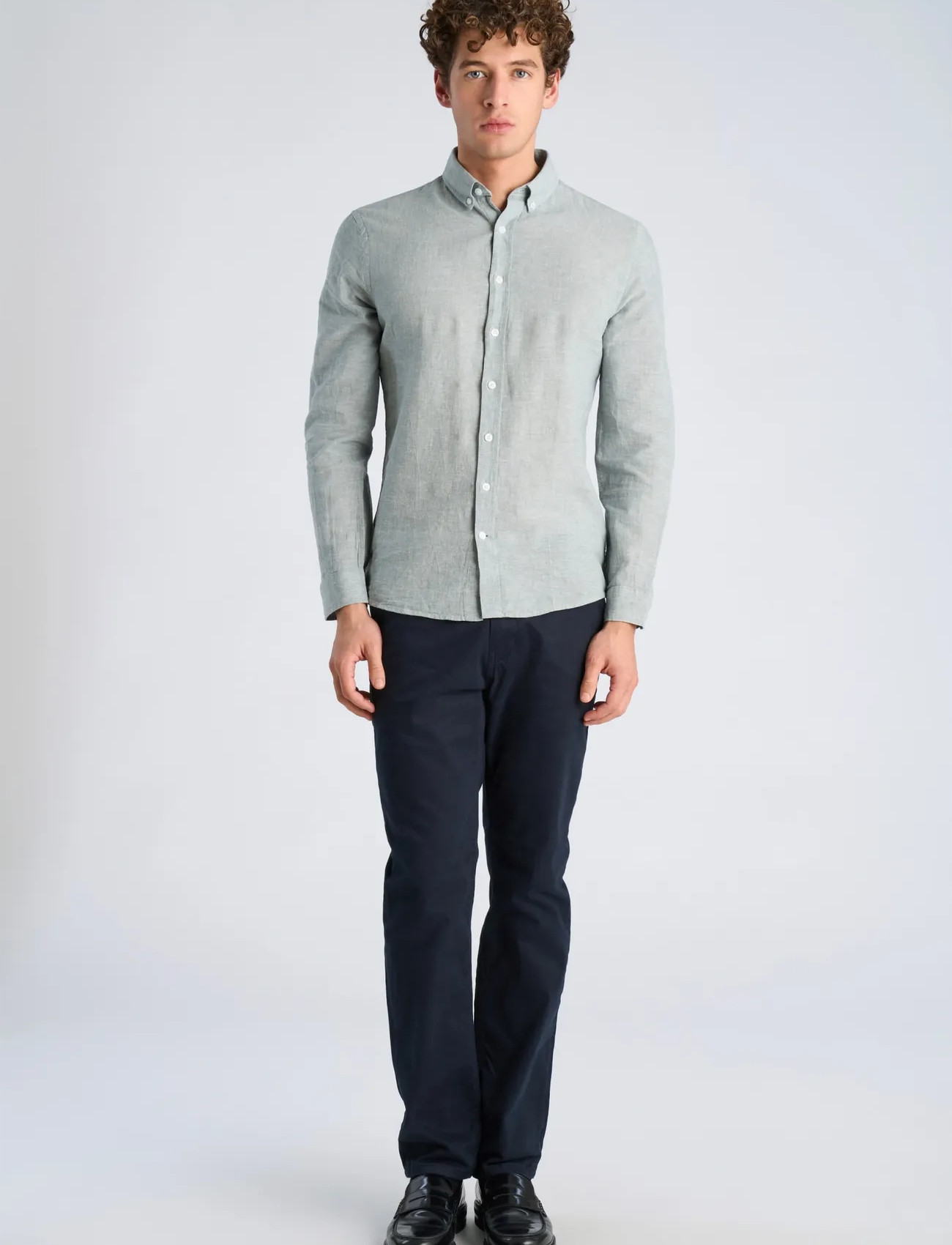 Lindbergh Linen/Cotton Shirt L/S - - S 2