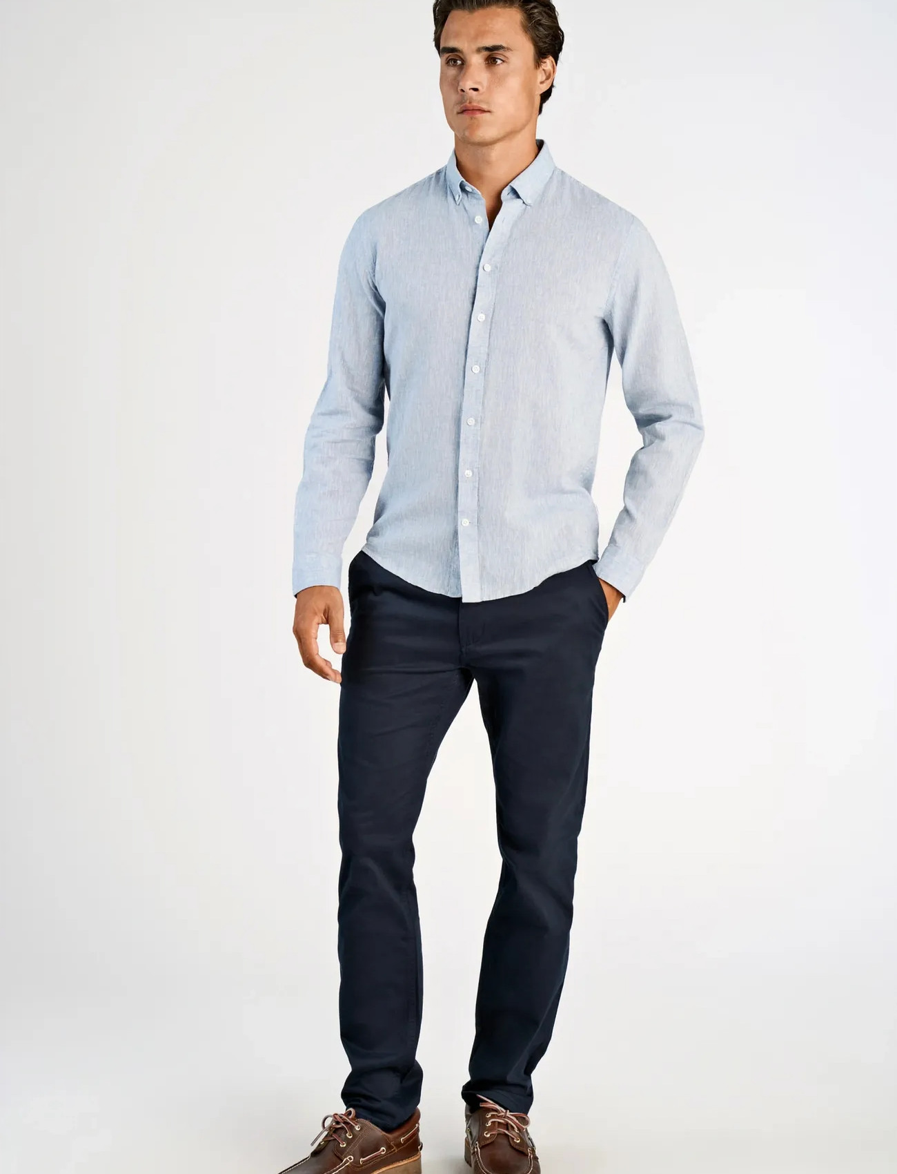 Lindbergh Linen/Cotton Shirt L/S - - S 1