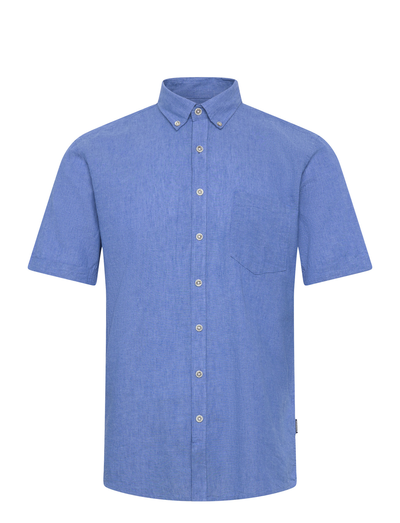 Lindbergh Cotton/Linen Shirt S/S - - S 1