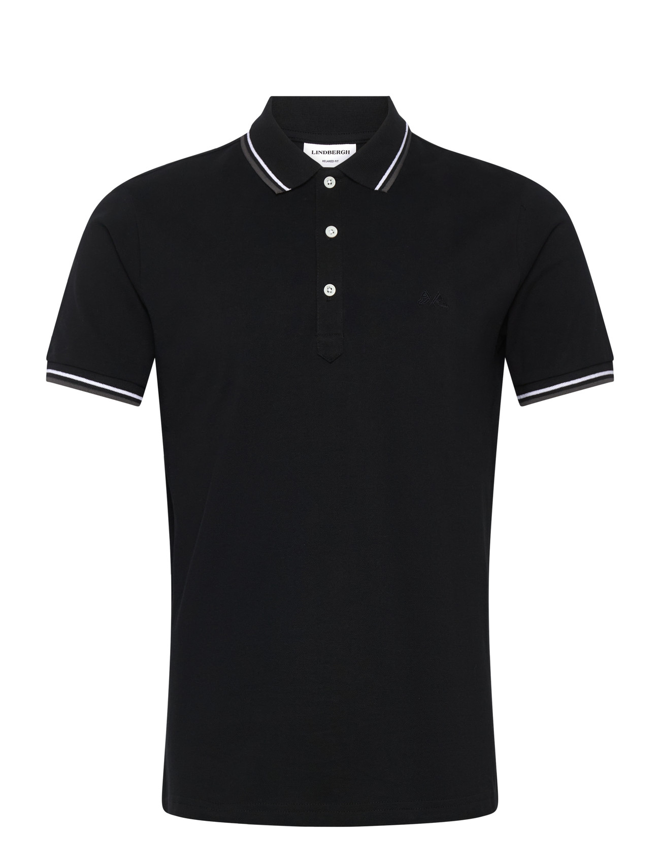 Lindbergh Polo Pique W. Contrast Piping - - S 1