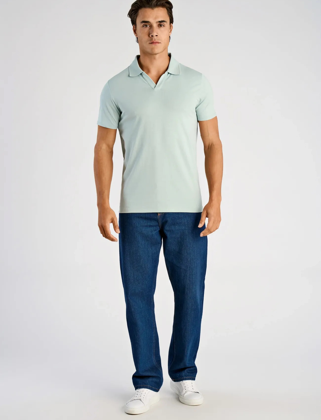 Lindbergh Stretch Polo Shirt S/S - - S 1