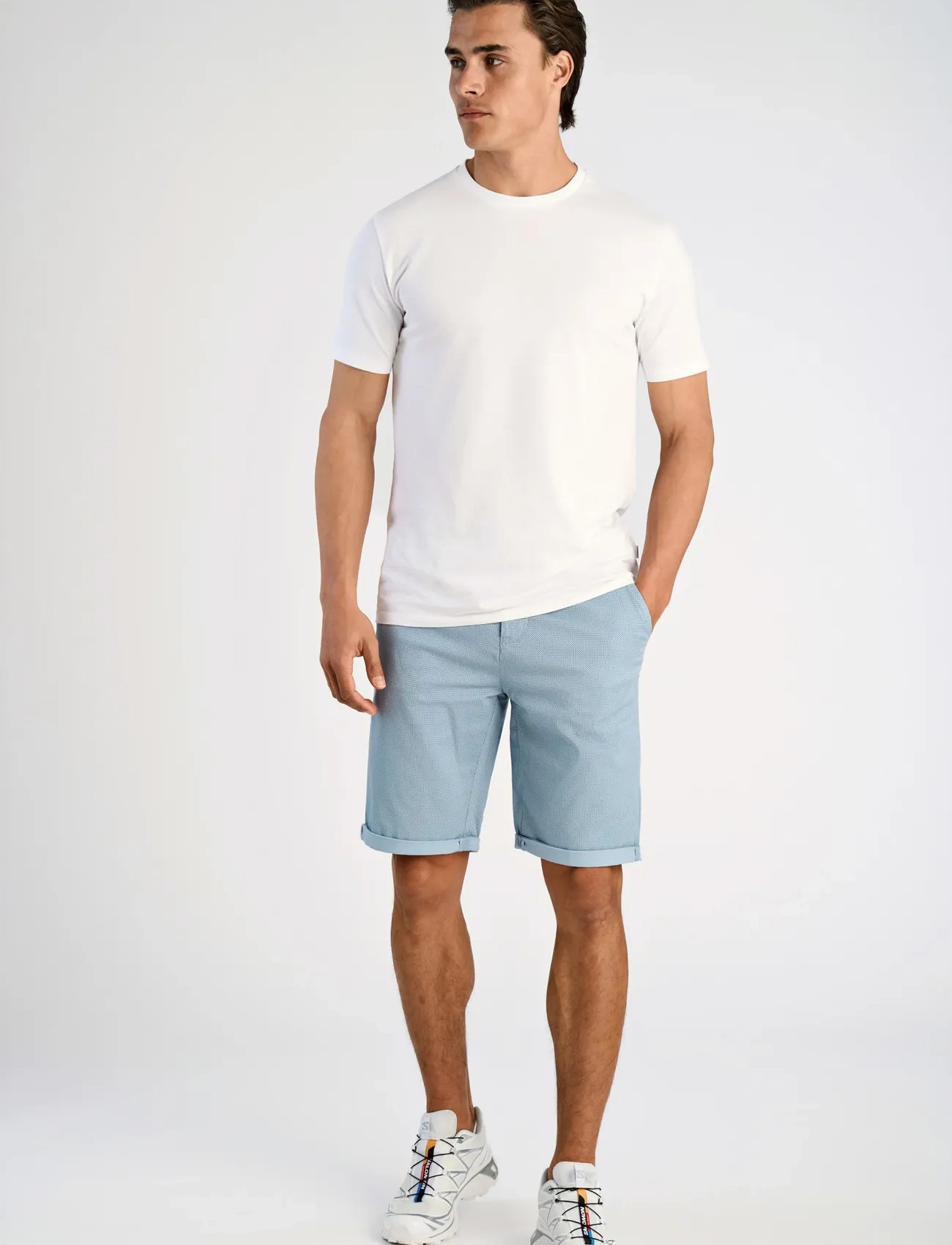Lindbergh Superflex Aop Chino Shorts - - S 2