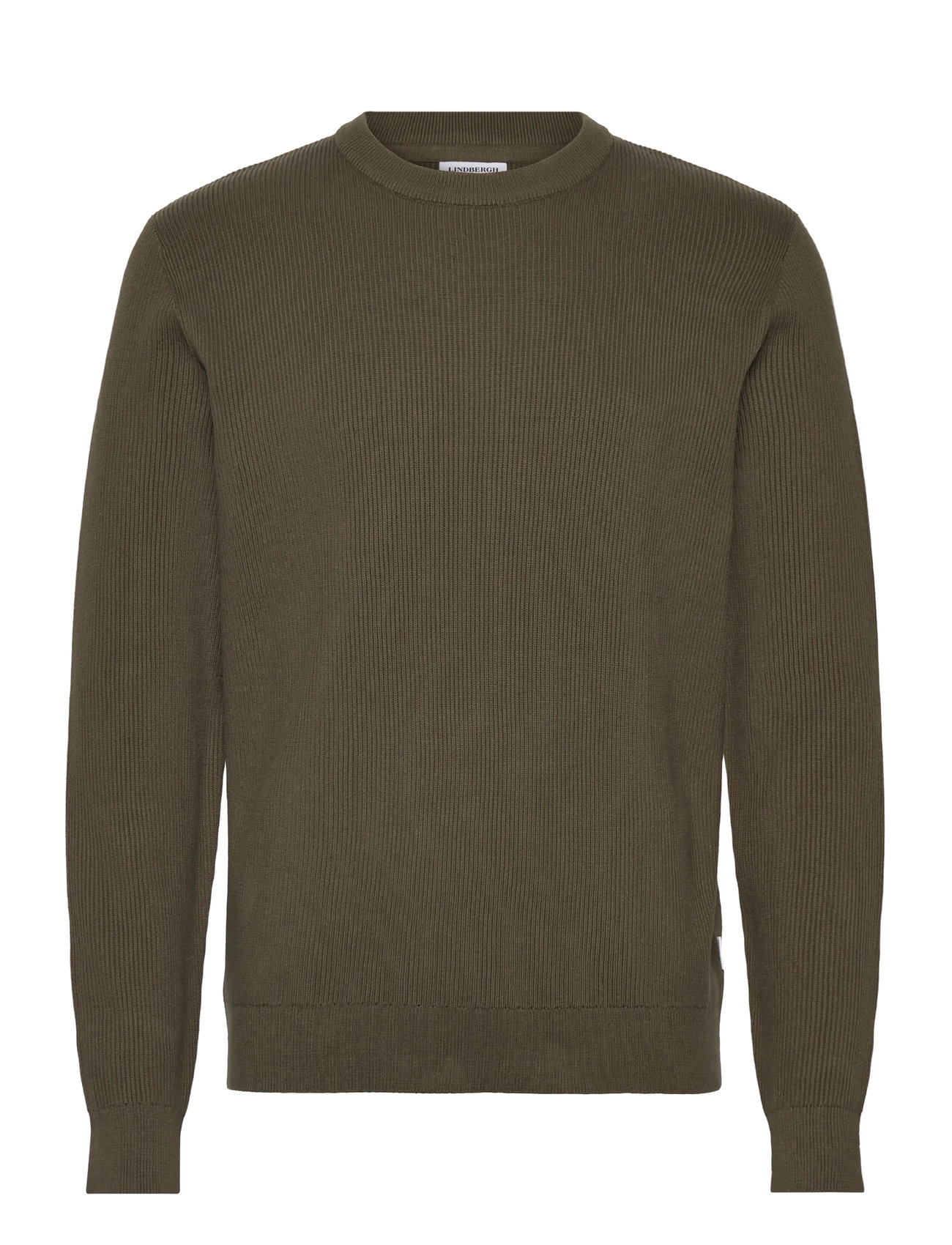 Lindbergh Rib Knitted O-Neck Knit - - S 1