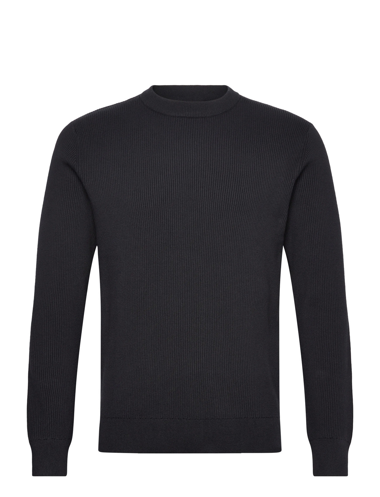 Lindbergh Rib Knitted O-Neck Knit - - S 1