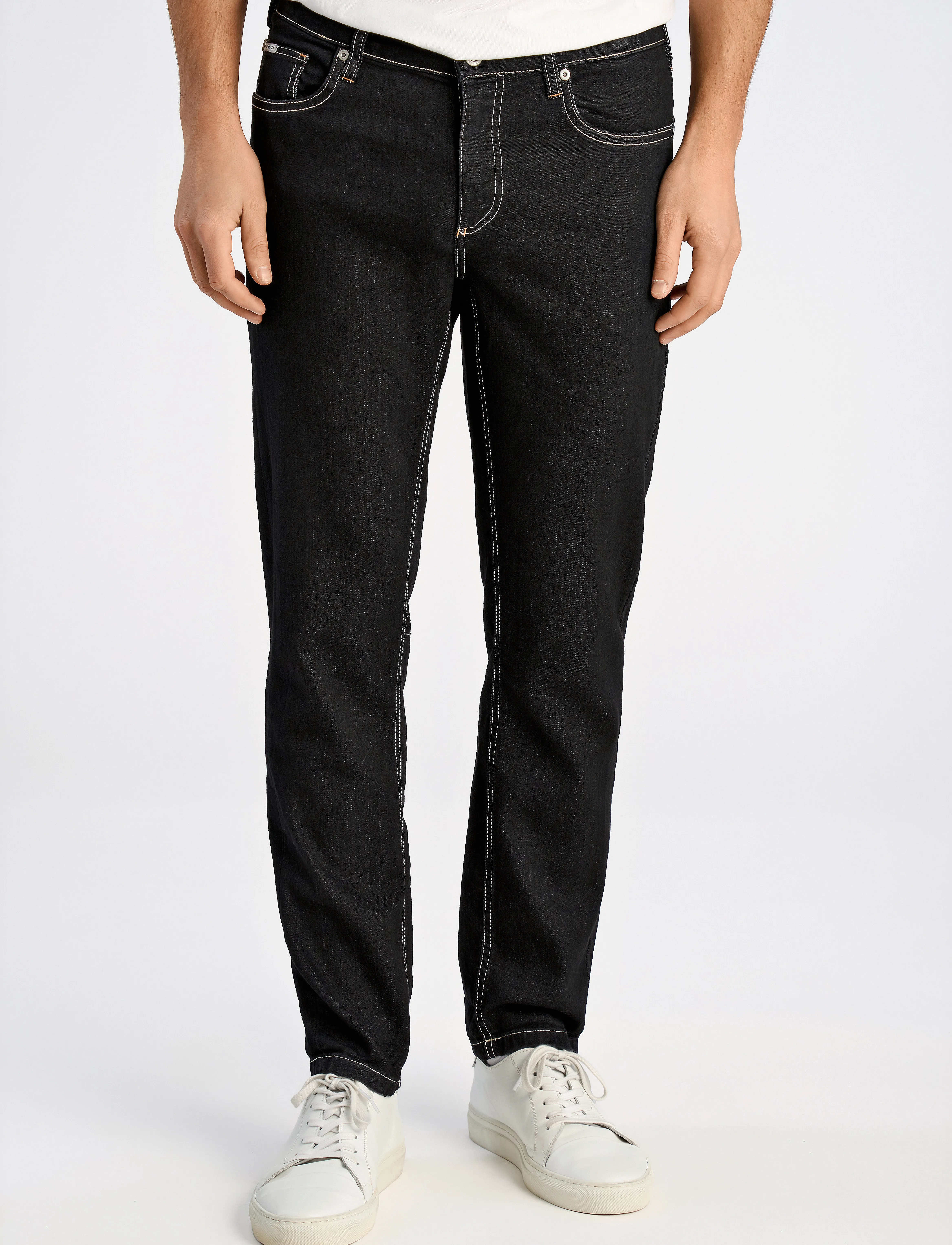 Lindbergh - Tapered fit jeans - bukser & jeans - black wash - 3