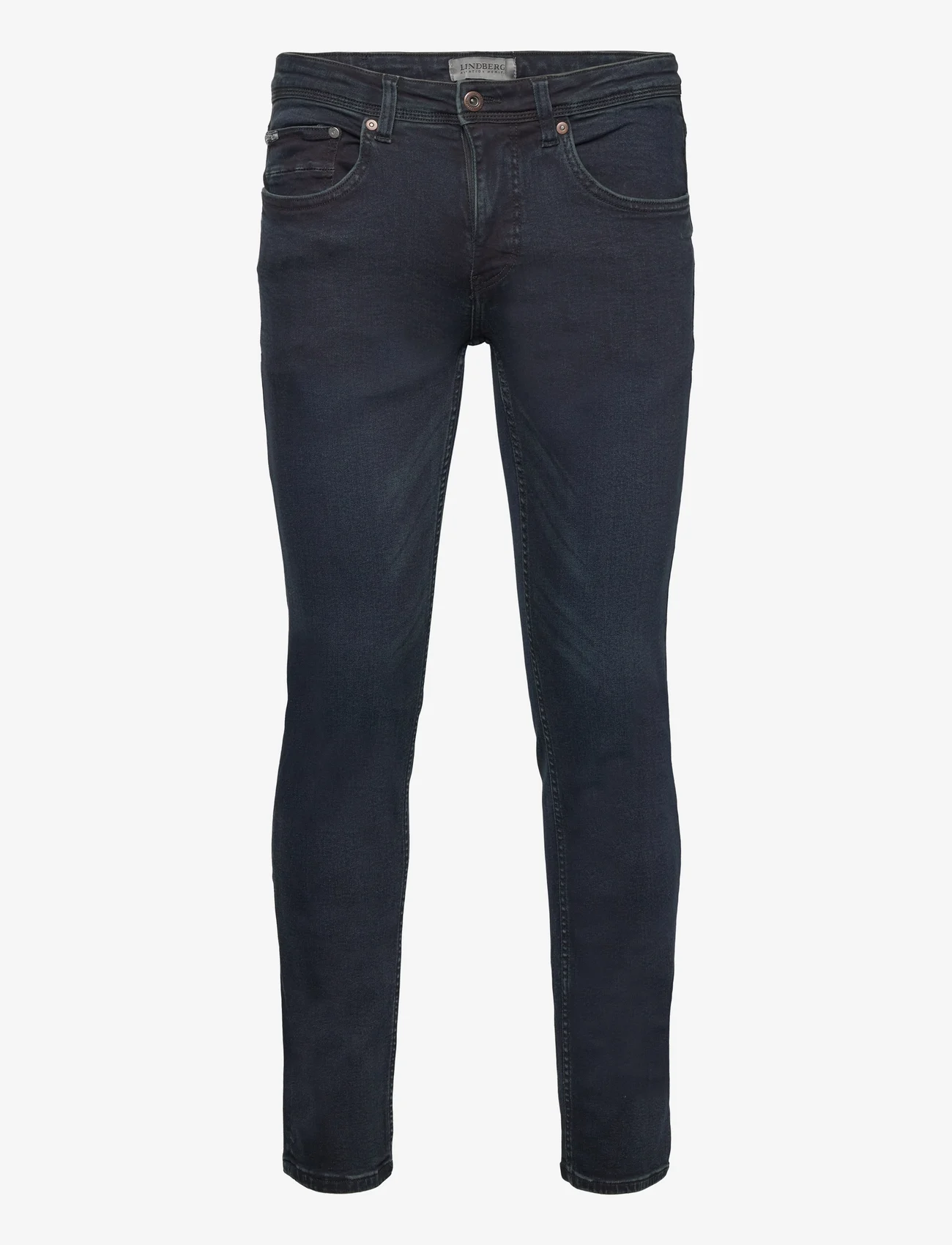 Lindbergh - Tapered Fit Superflex Jeans - slim fit -farkut - blue black - 0