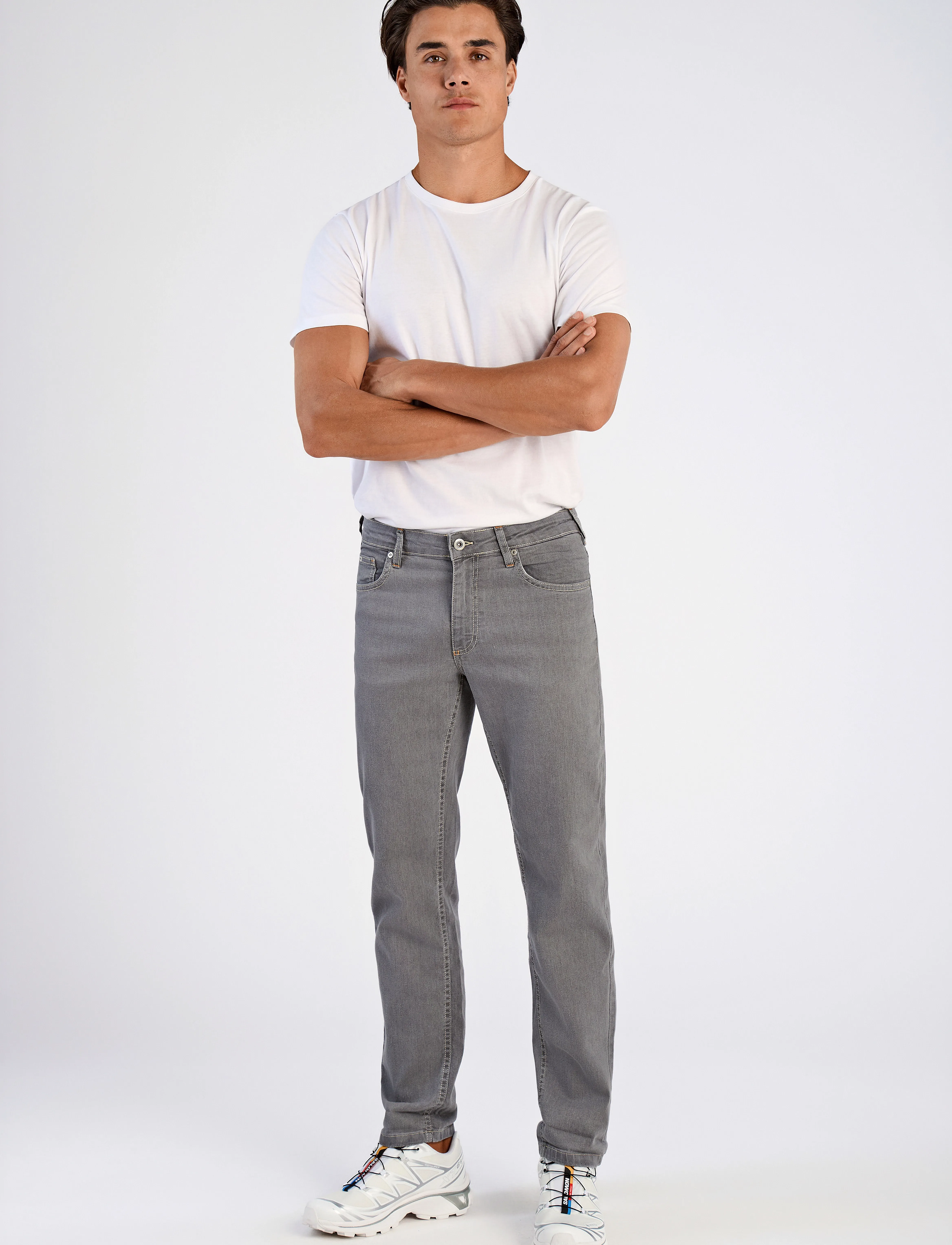 Lindbergh - Tapered fit jeans - bukser & jeans - grey wash - 4