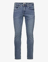 Lindbergh - Tapered Fit Superflex Jeans - slim fit jeans - medium blue - 0