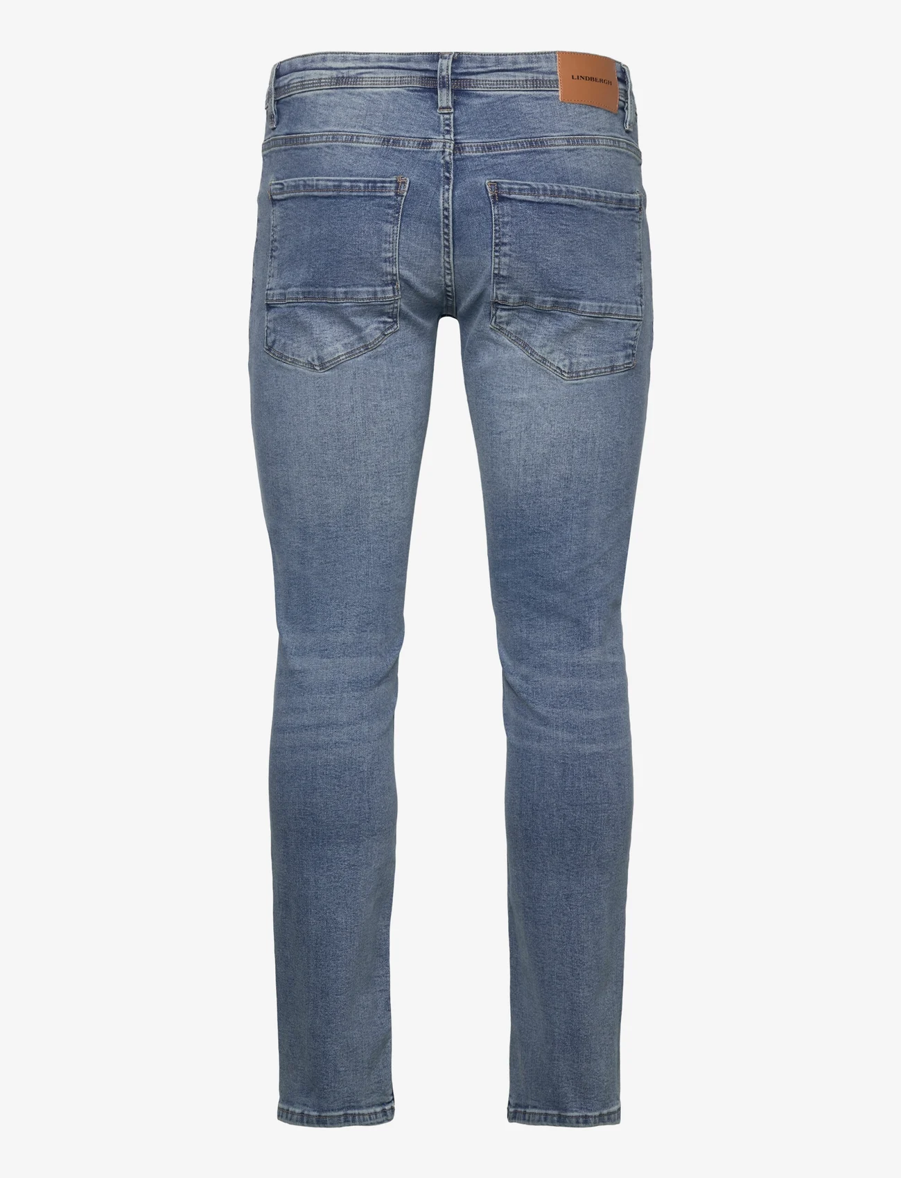 Lindbergh - Tapered Fit Superflex Jeans - slim fit jeans - medium blue - 1