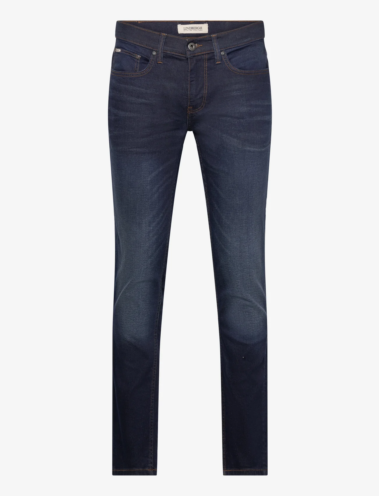 Lindbergh - Tapered Fit Superflex Jeans - slim fit jeans - night blue - 0