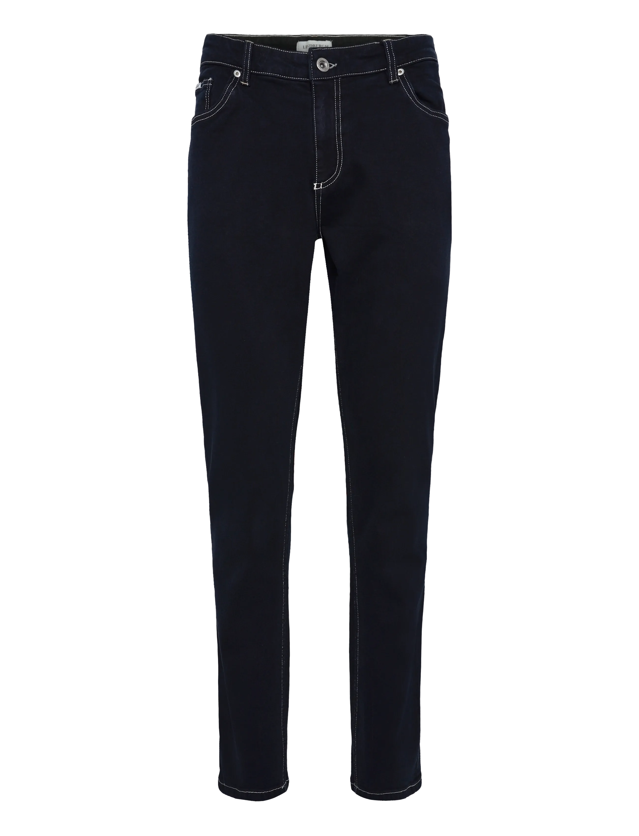 LINDBERGH Tapered Fit Jeans Navy - 34x32 - Herren