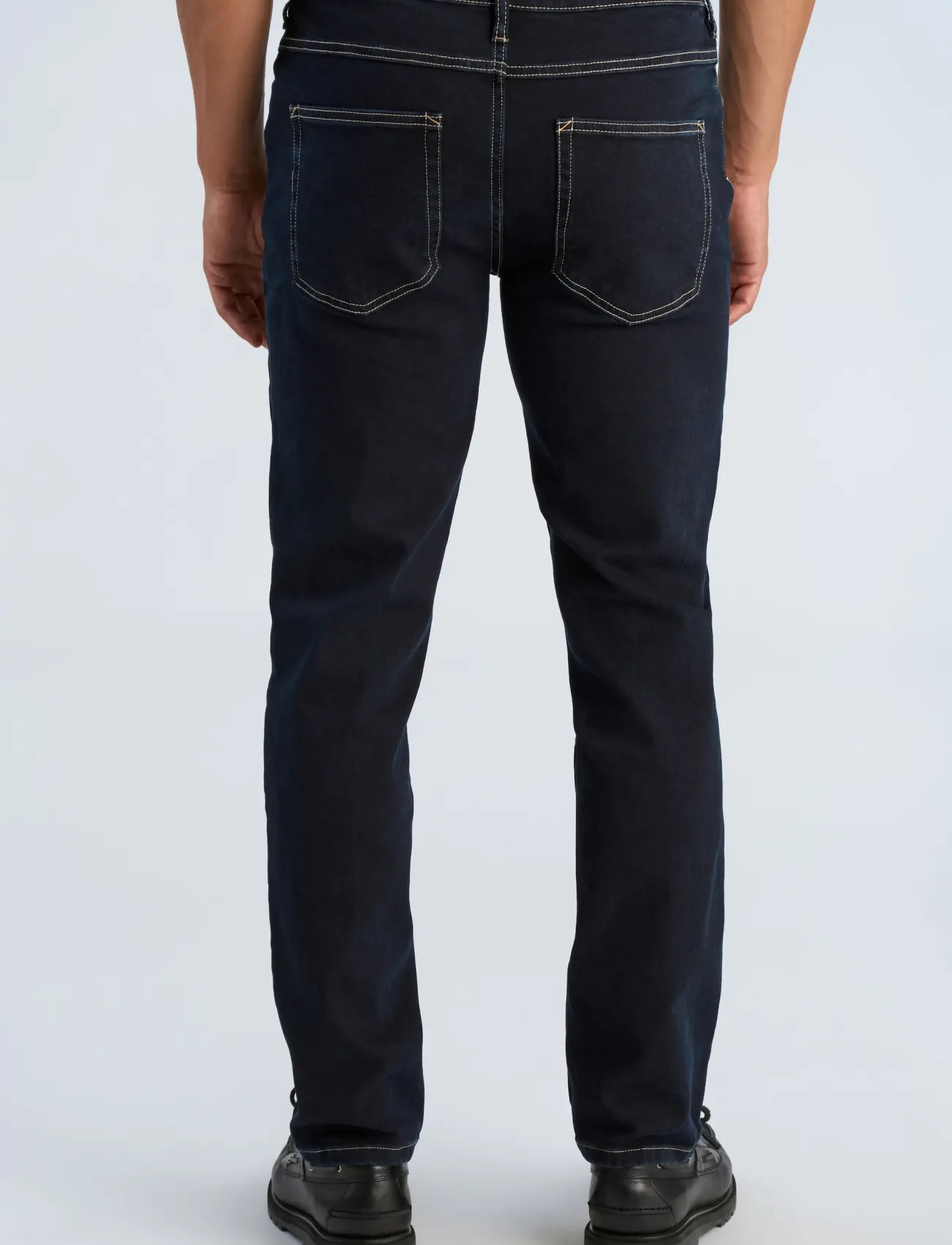 Lindbergh - Tapered fit jeans - trousers & jeans - dk blue - 4