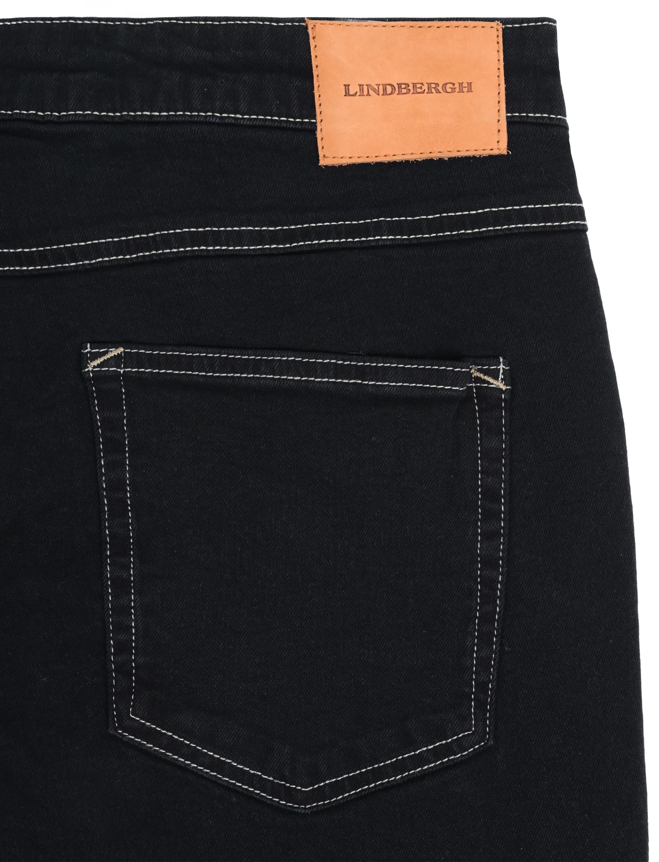 Lindbergh - Tapered fit jeans - byxor & jeans - dk blue - 4