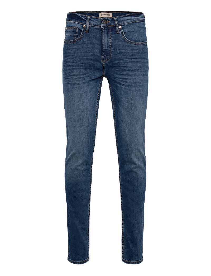 Lindbergh - Superflex jeans - tapered jeans - bright blue - 1