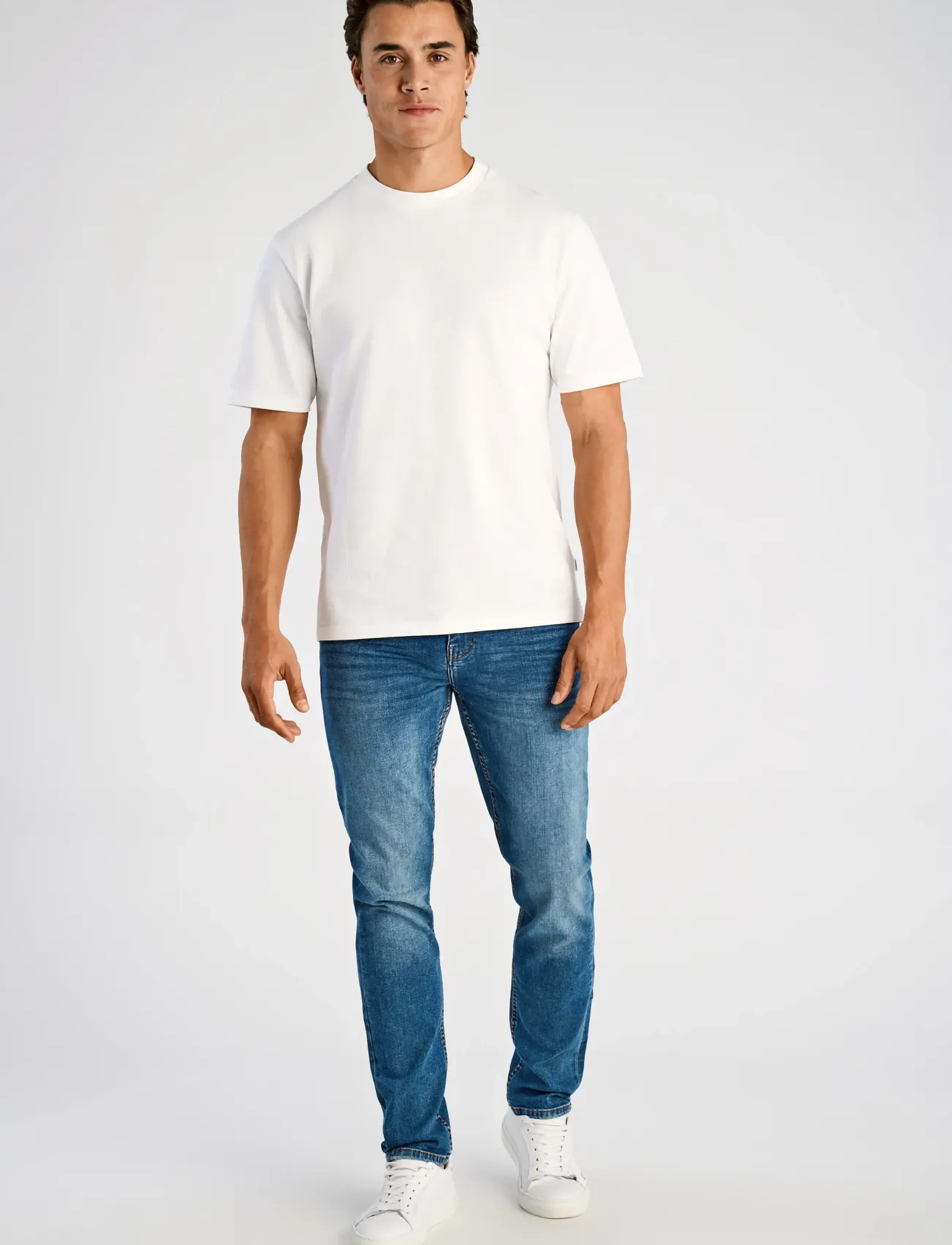 Lindbergh Superflex Jeans, 32 x 32, Blue, Jeans > Smalle, Herre