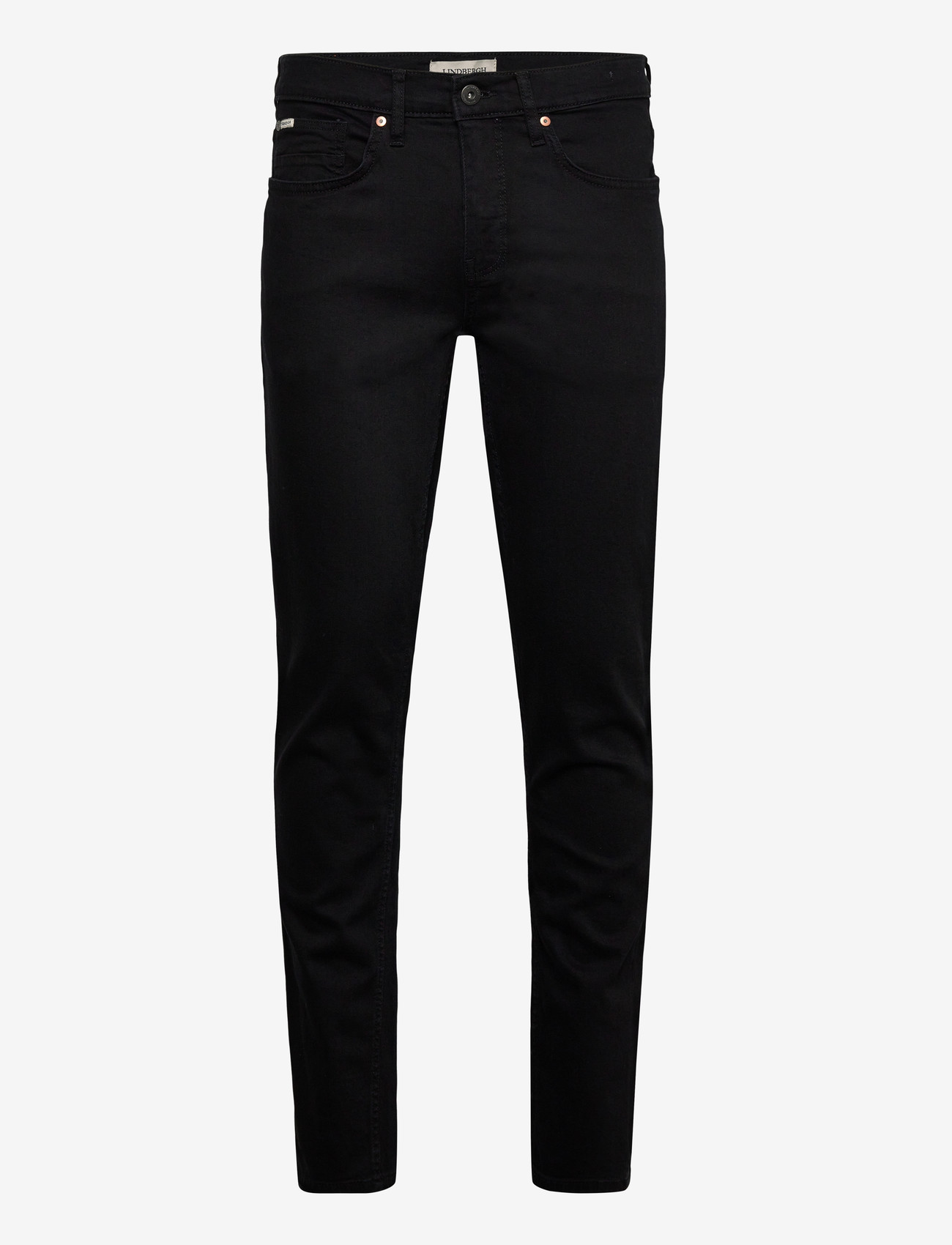 Lindbergh - Superflex jeans - bukser & jeans - cold black - 1