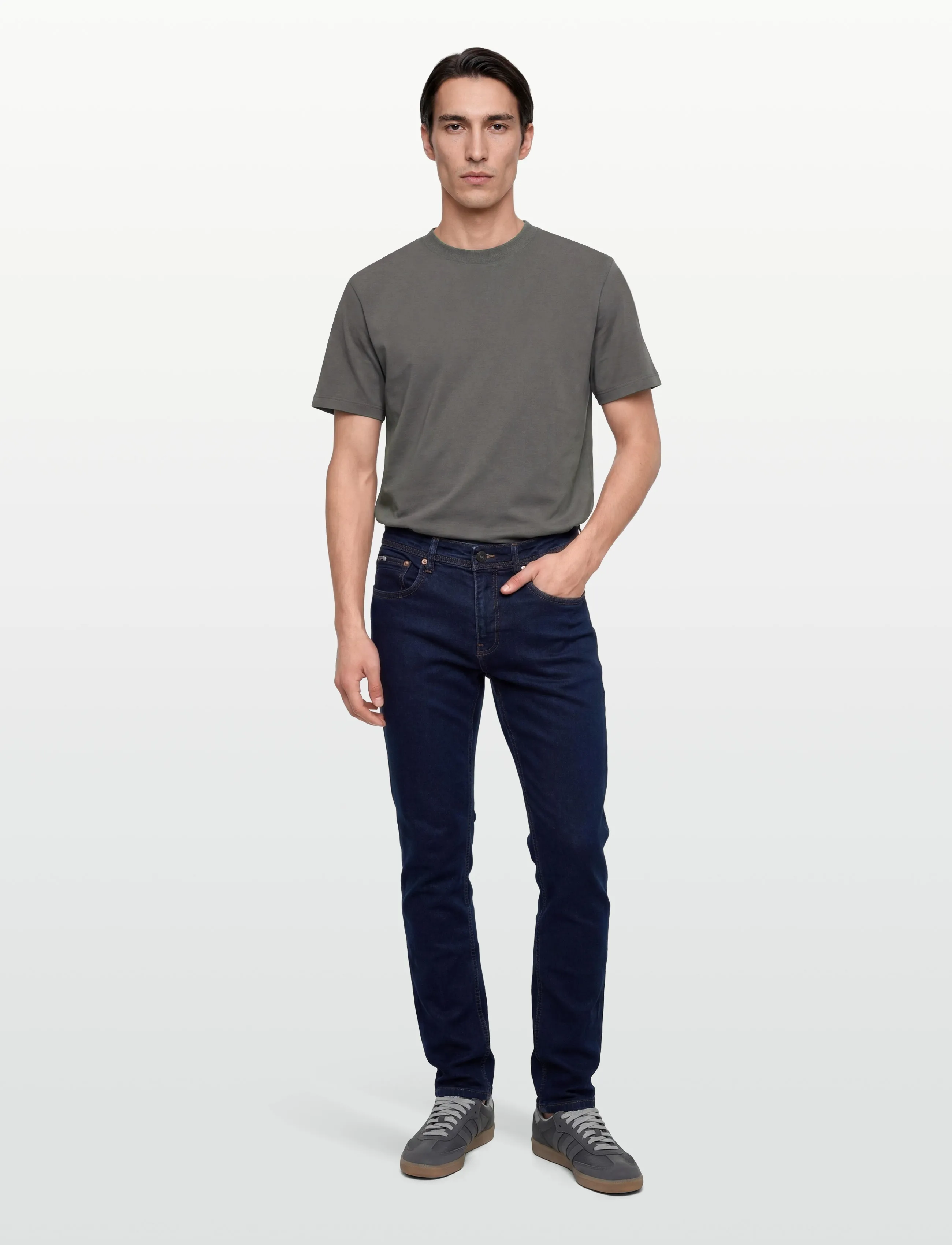 Lindbergh Superflex Jeans, 32 x 32, Navy, Jeans > Smalle, Herre