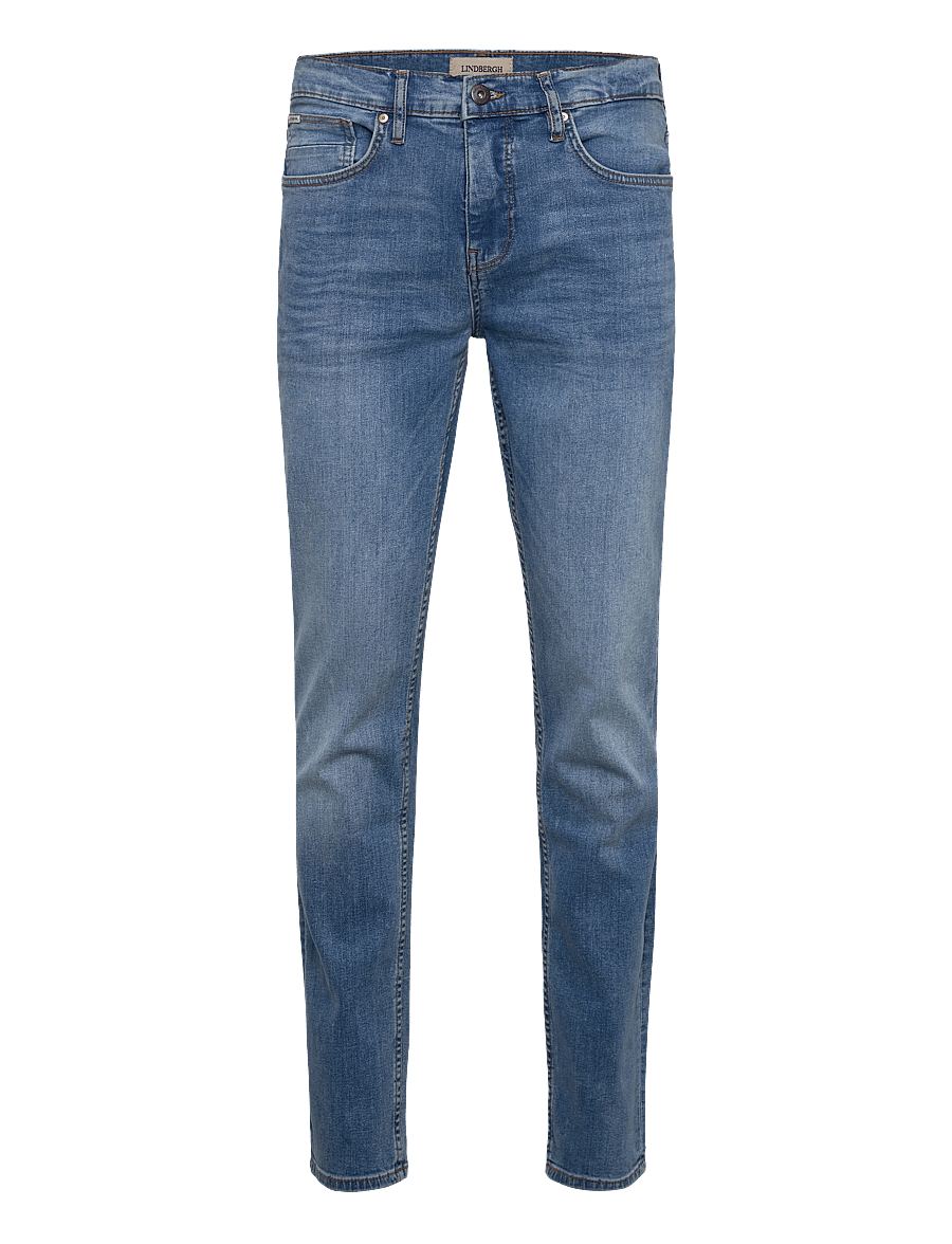 Lindbergh - Superflex jeans - tapered jeans - pale blue - 1