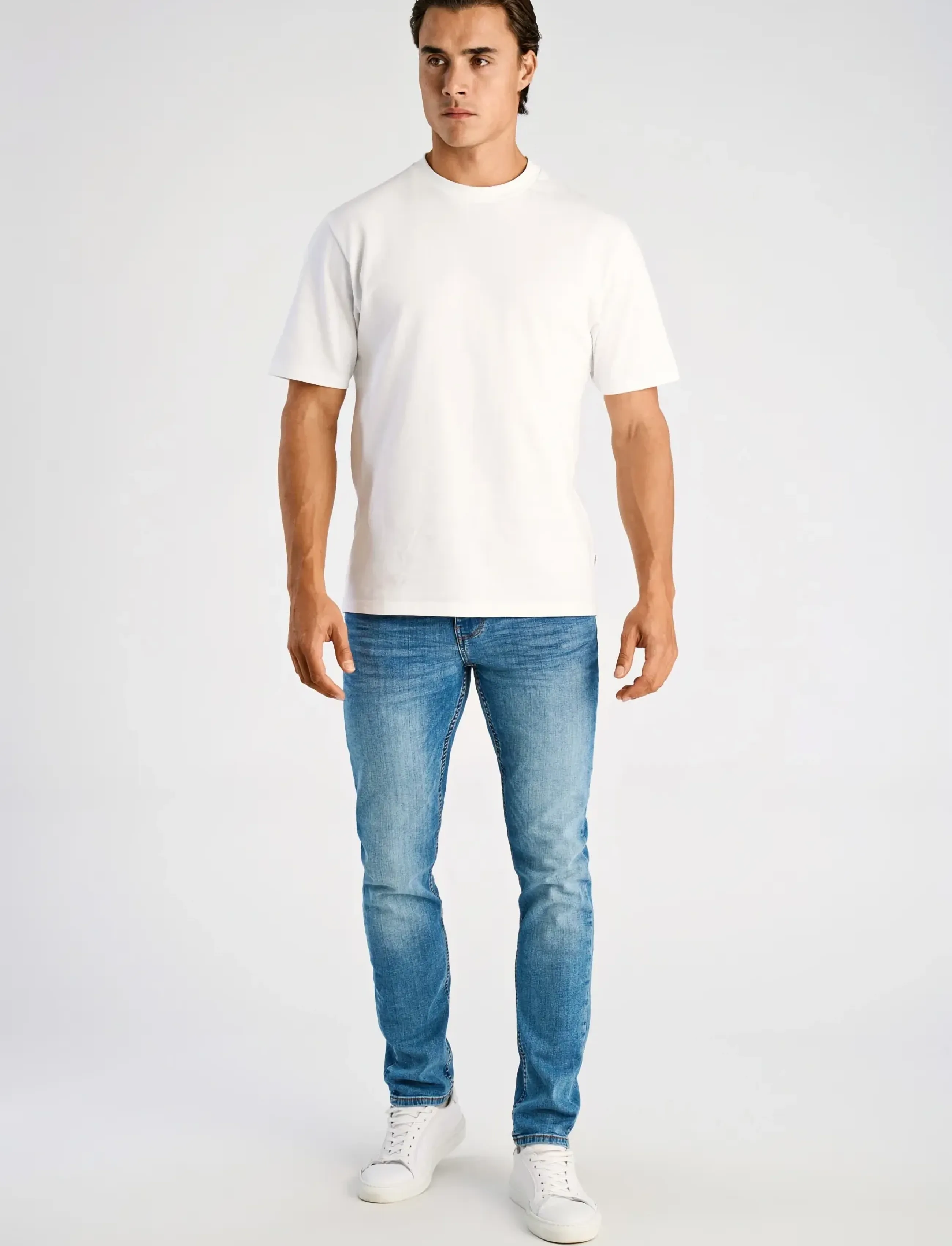 Lindbergh Superflex Jeans, 32 x 32, Blue, Jeans > Smalle, Herre