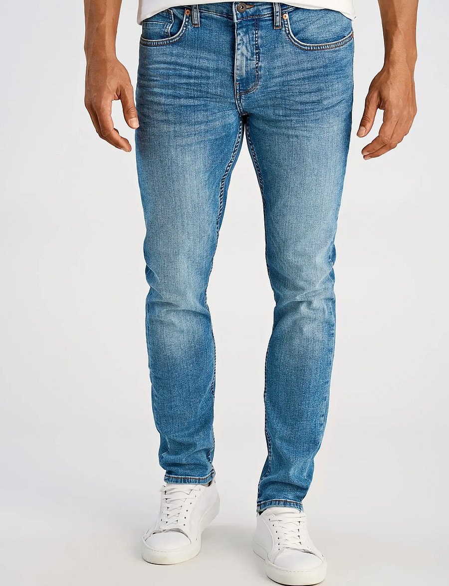 Lindbergh - Superflex jeans - tapered jeans - pale blue - 3
